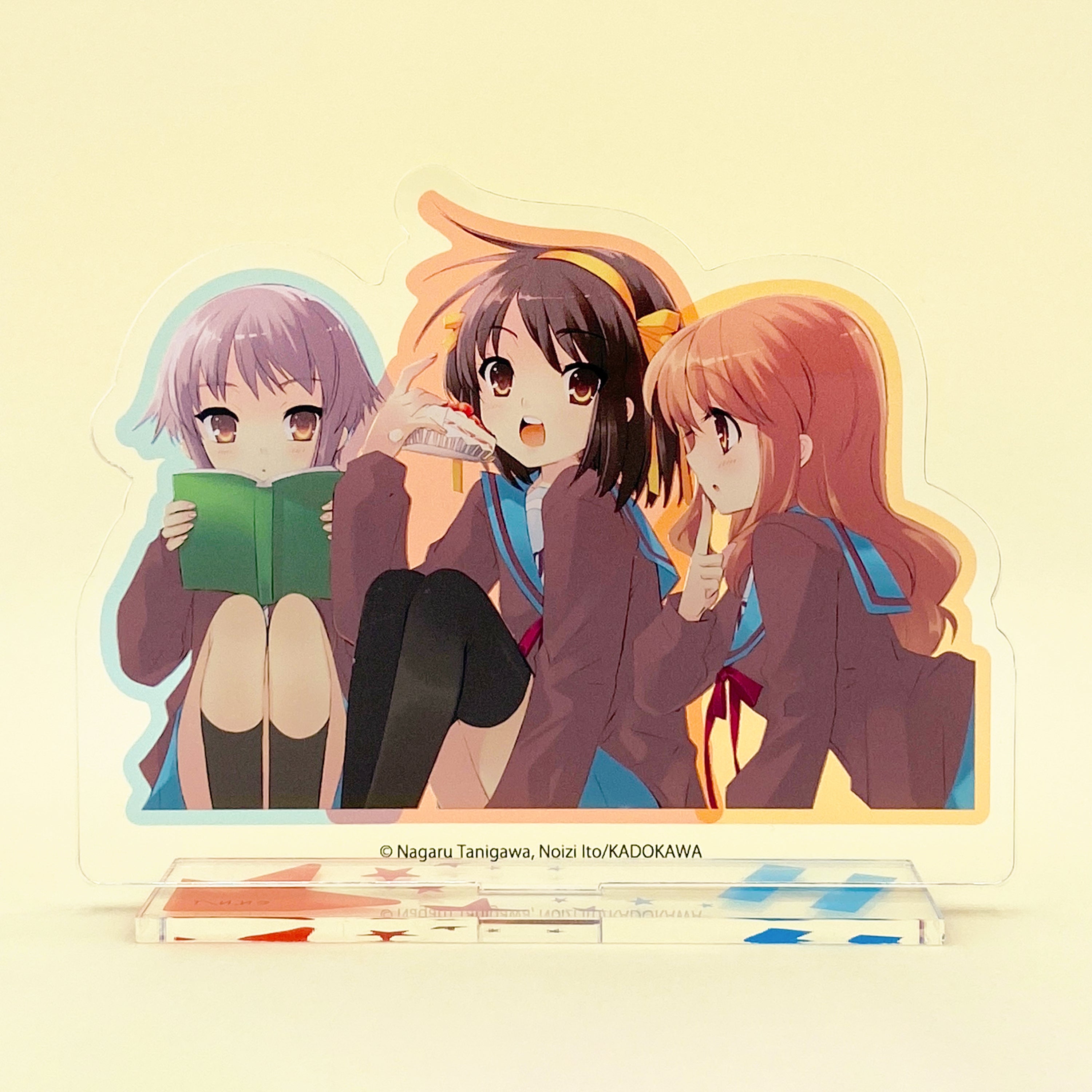 アクリルスタンド24（ハルヒ＆みくる＆有希・ケーキ）/涼宮ハルヒシリーズ