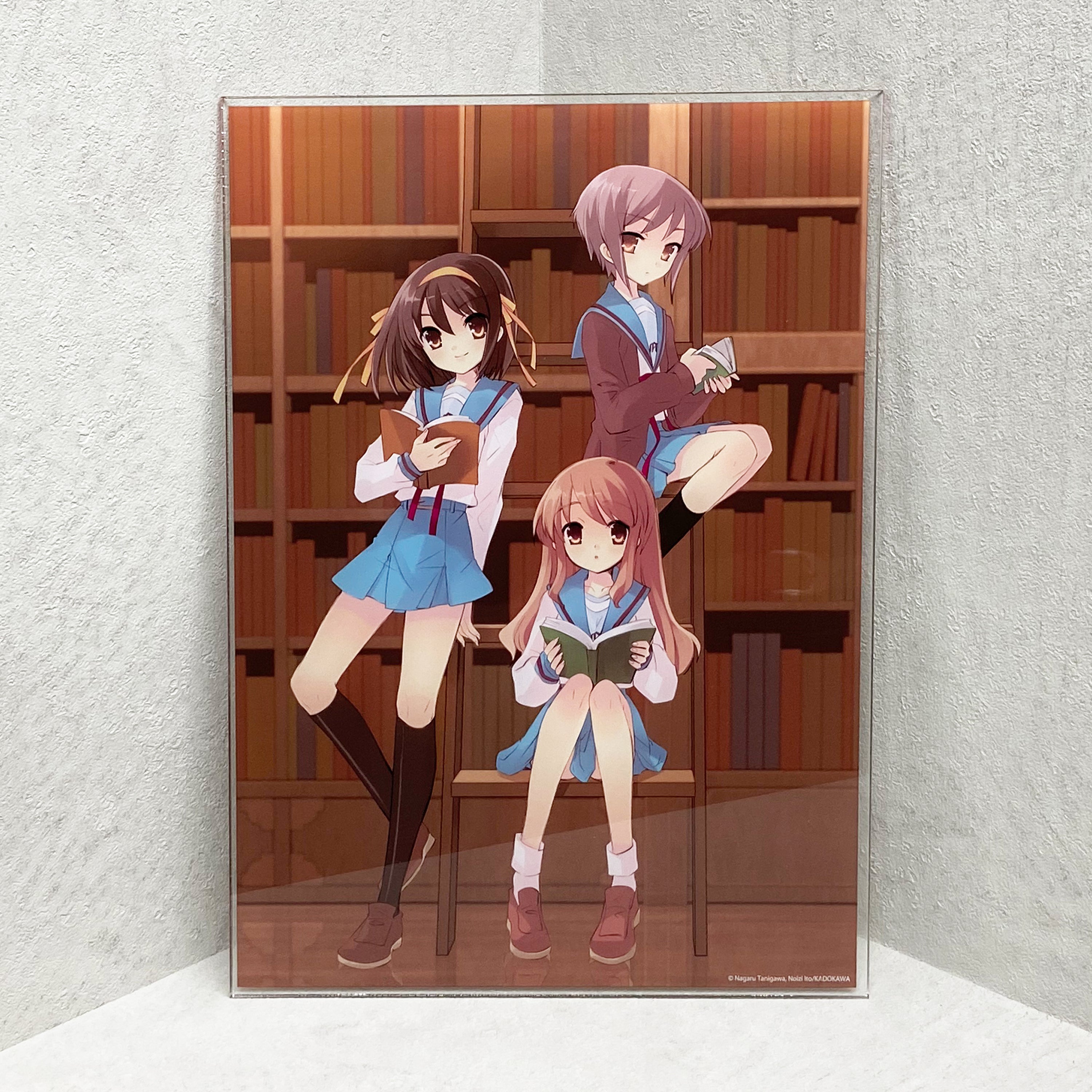 アクリルアート4（ハルヒ・みくる・有希）/涼宮ハルヒシリーズ