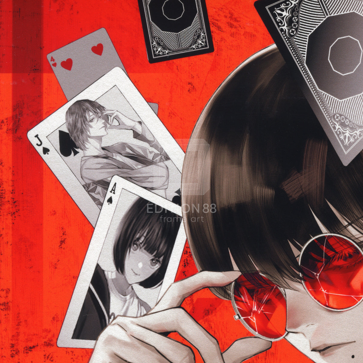 「十角館の殺人」88グラフ3 プラチナ版/清原紘（直筆サイン入り/限定100枚）