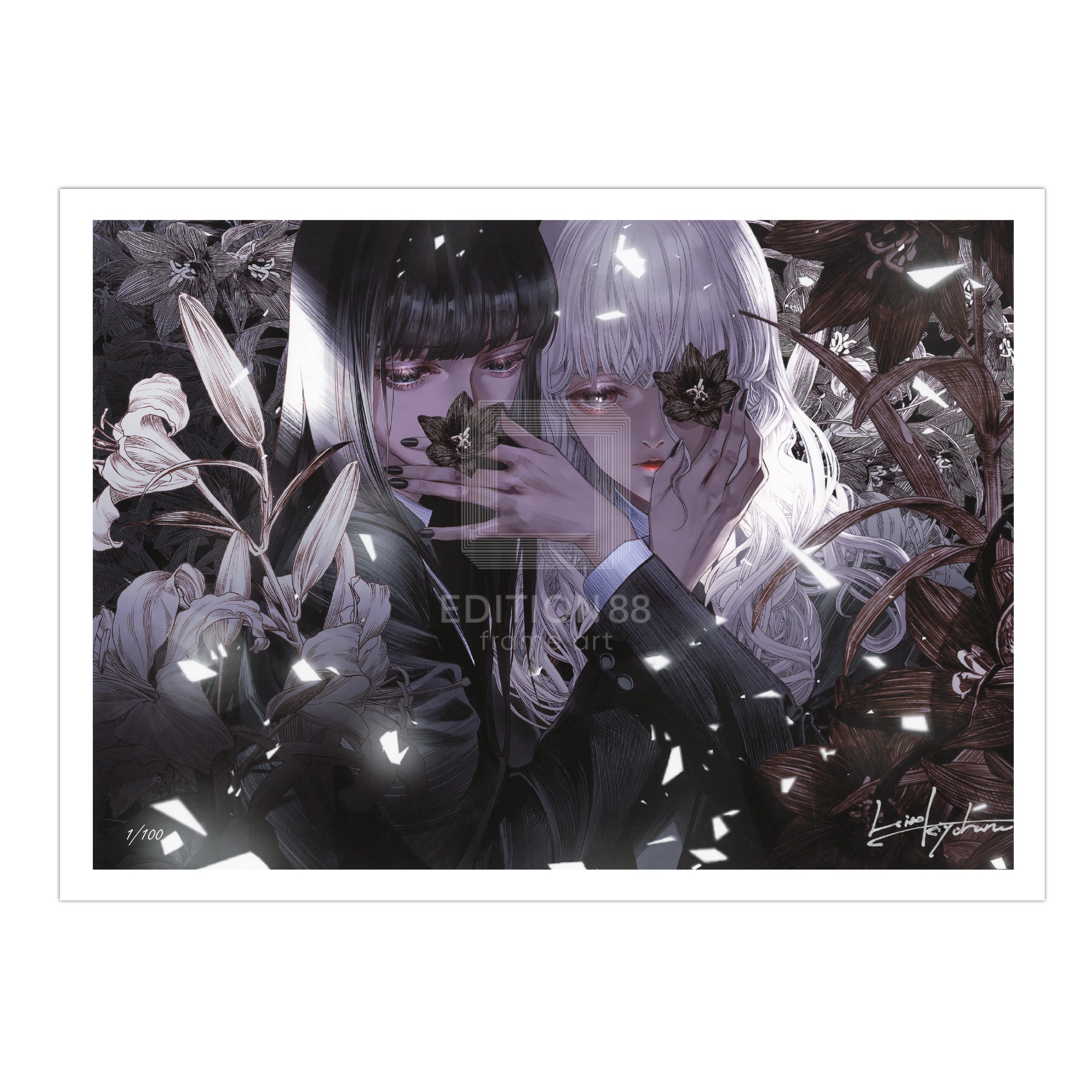 88グラフ5『黒百合Ⅲ』/清原紘（直筆サイン入り/限定100枚）