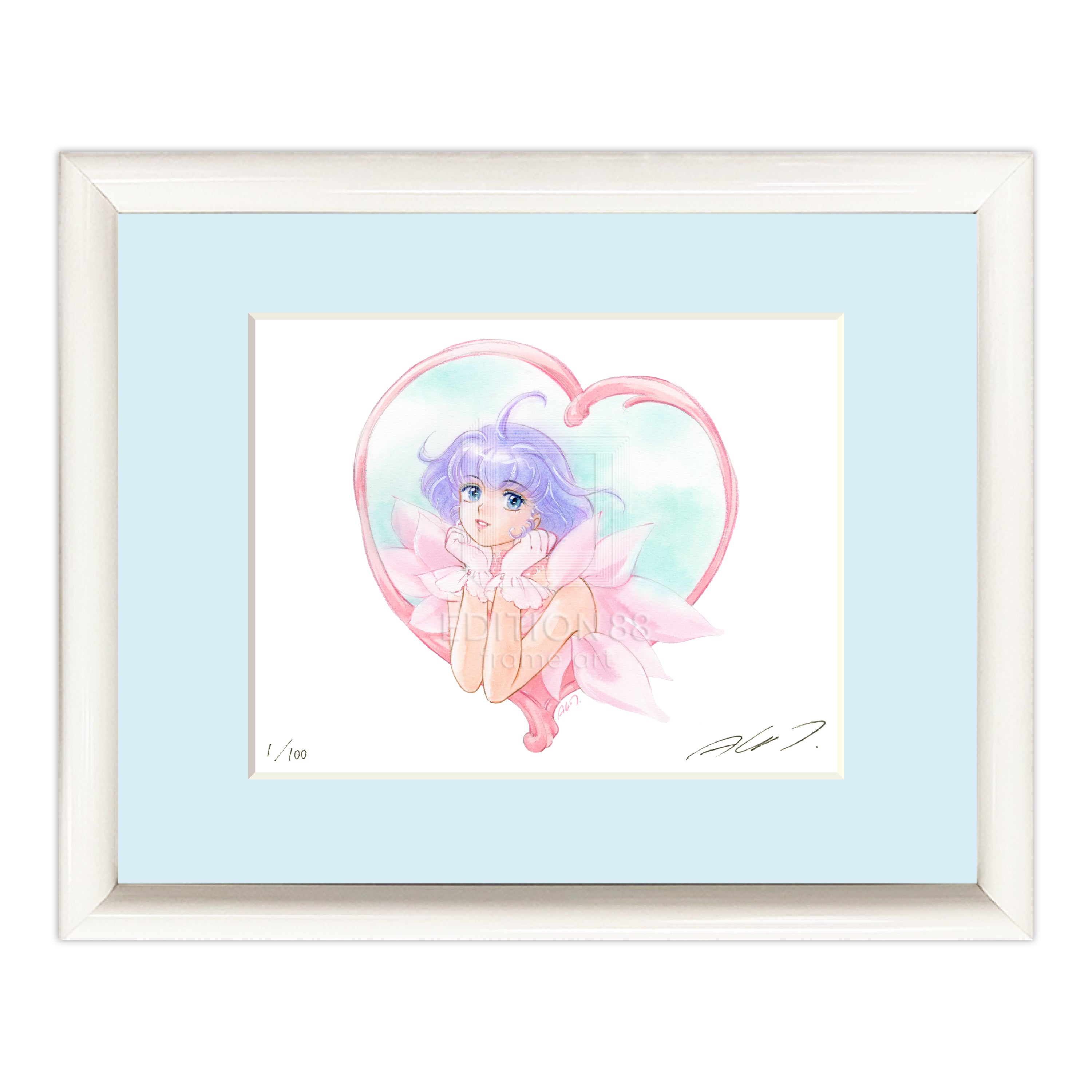 ☆新品未開封☆魔法の天使クリィミーマミ☆ミニ版画☆高田明美☆