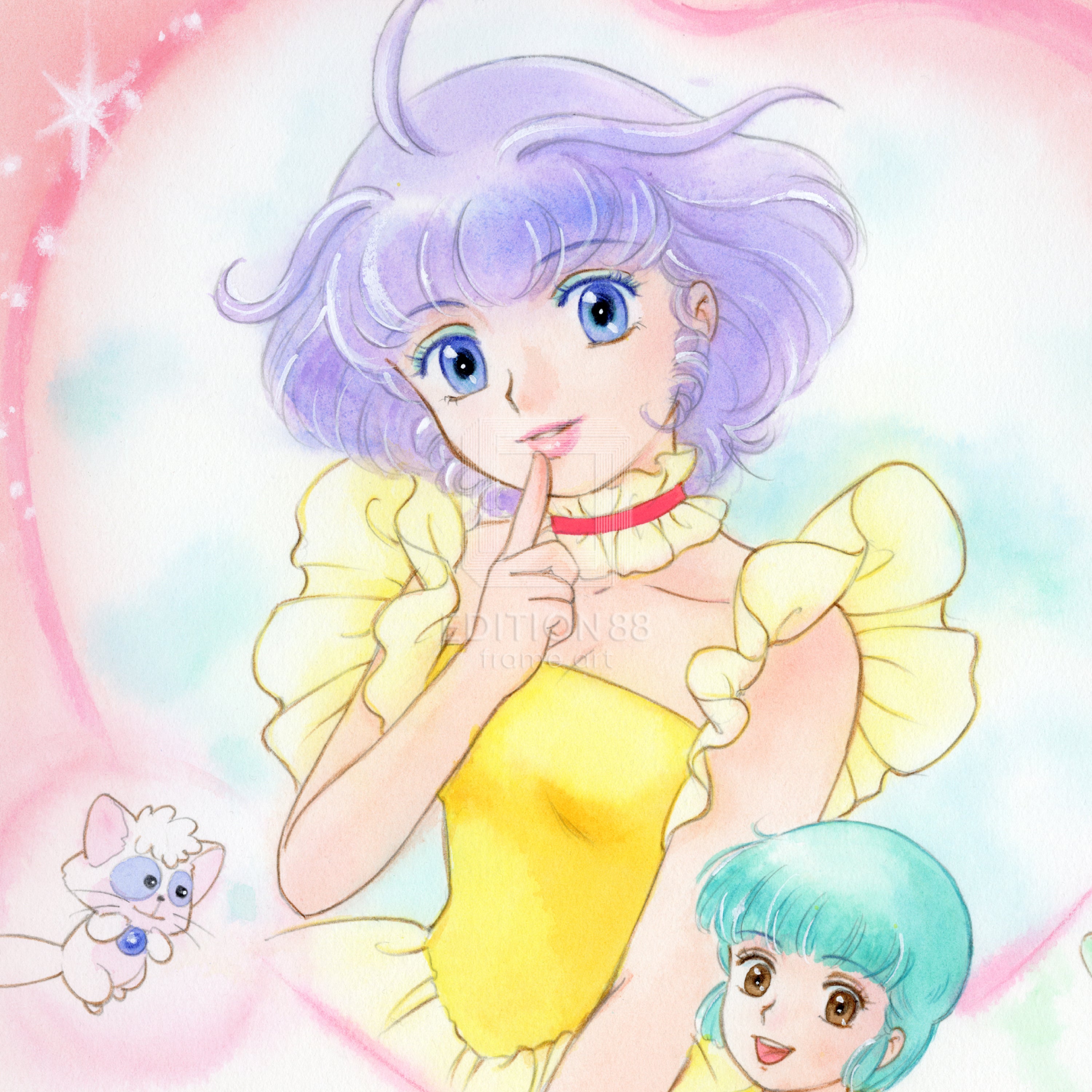 魔法の天使クリィミーマミ」 88グラフ Pimple Pample / 高田明美（直筆