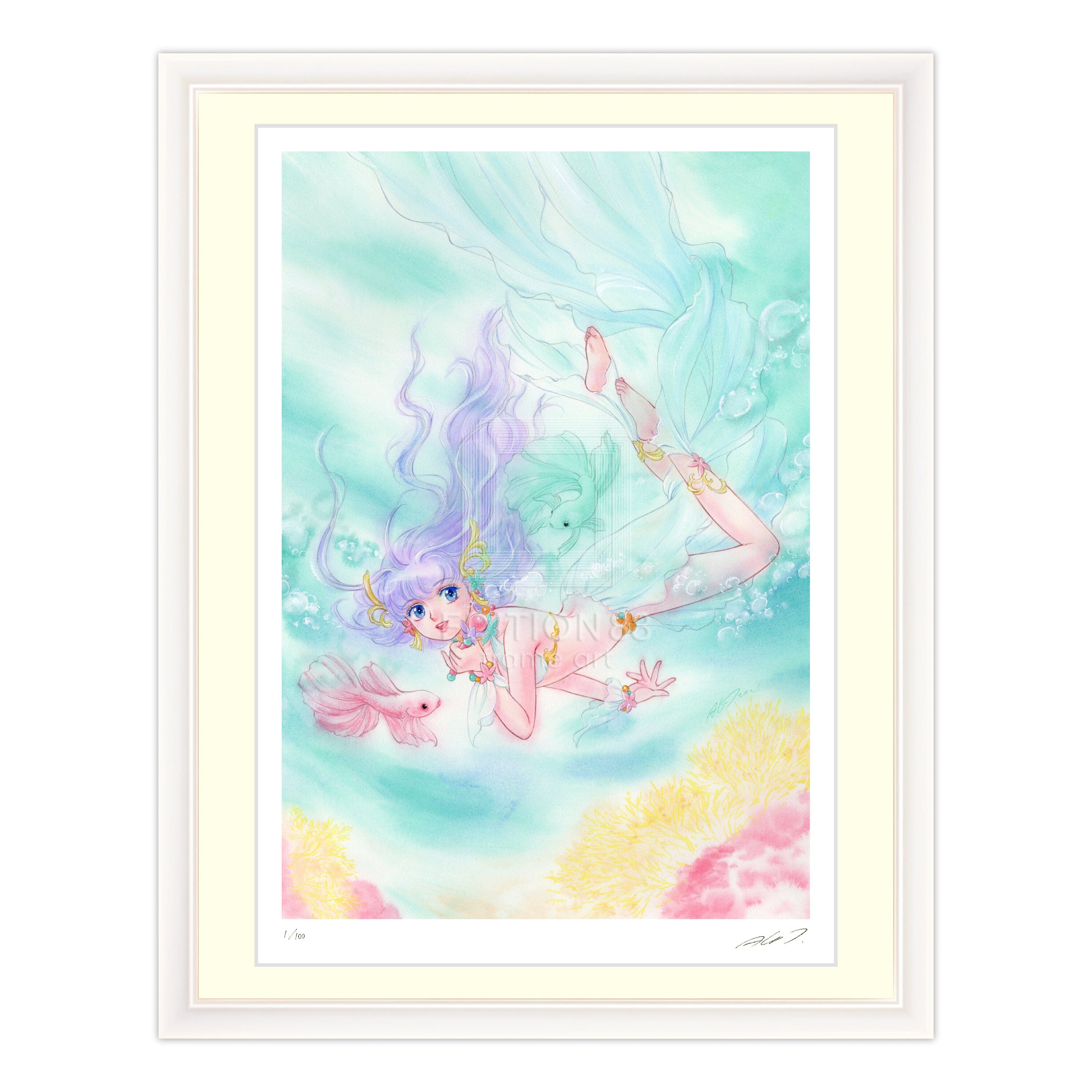 「魔法の天使 クリィミーマミ」88グラフ「Angelic Moment VII -Splash-」 /高田明美（直筆サイン入り / 限定100枚） 88グラフ Edition88 