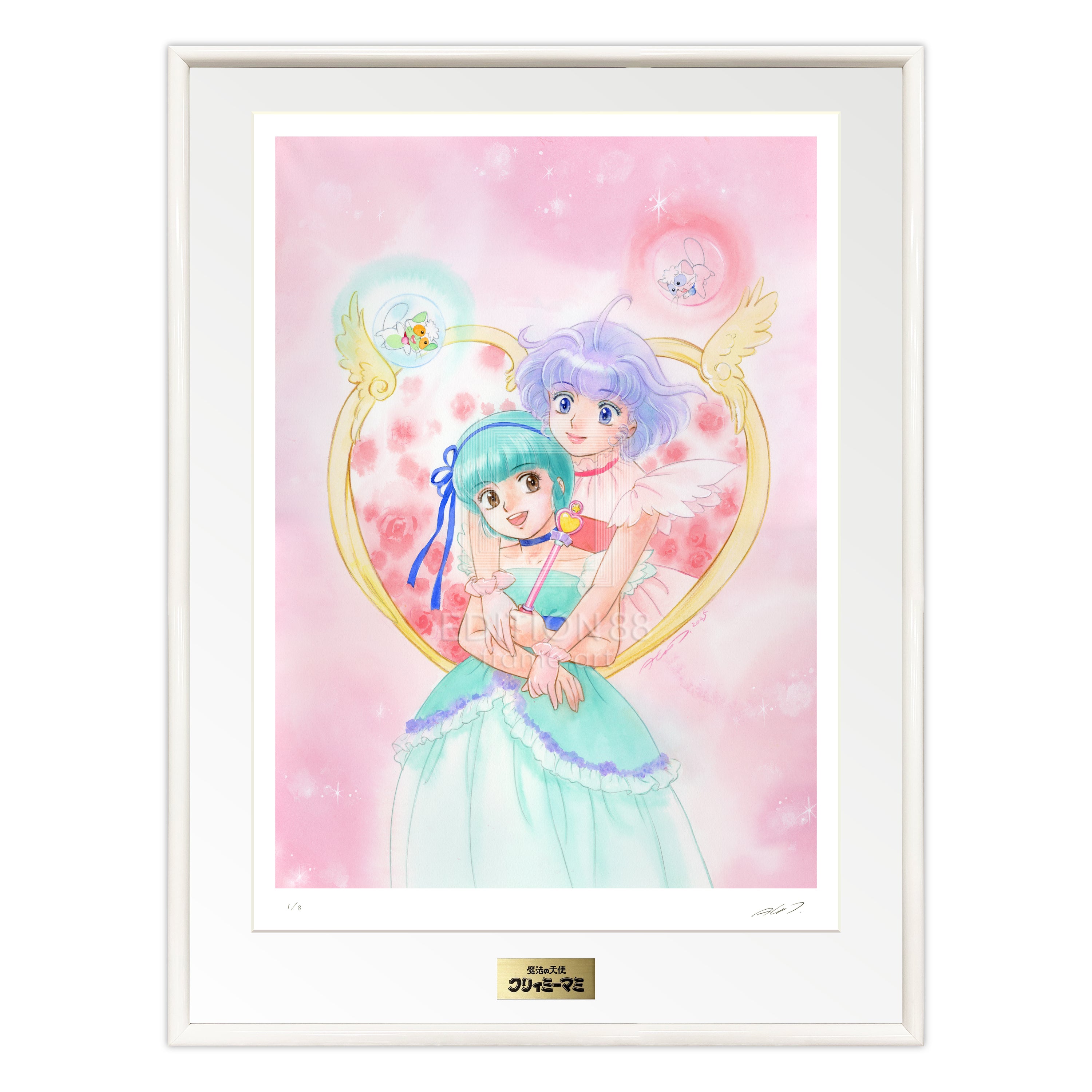 うまみちゃん　複製サイン入りタペストリー 魔法の天使クリィミーマミ」 88グラフ スペシャル Creamy Xmas 2025