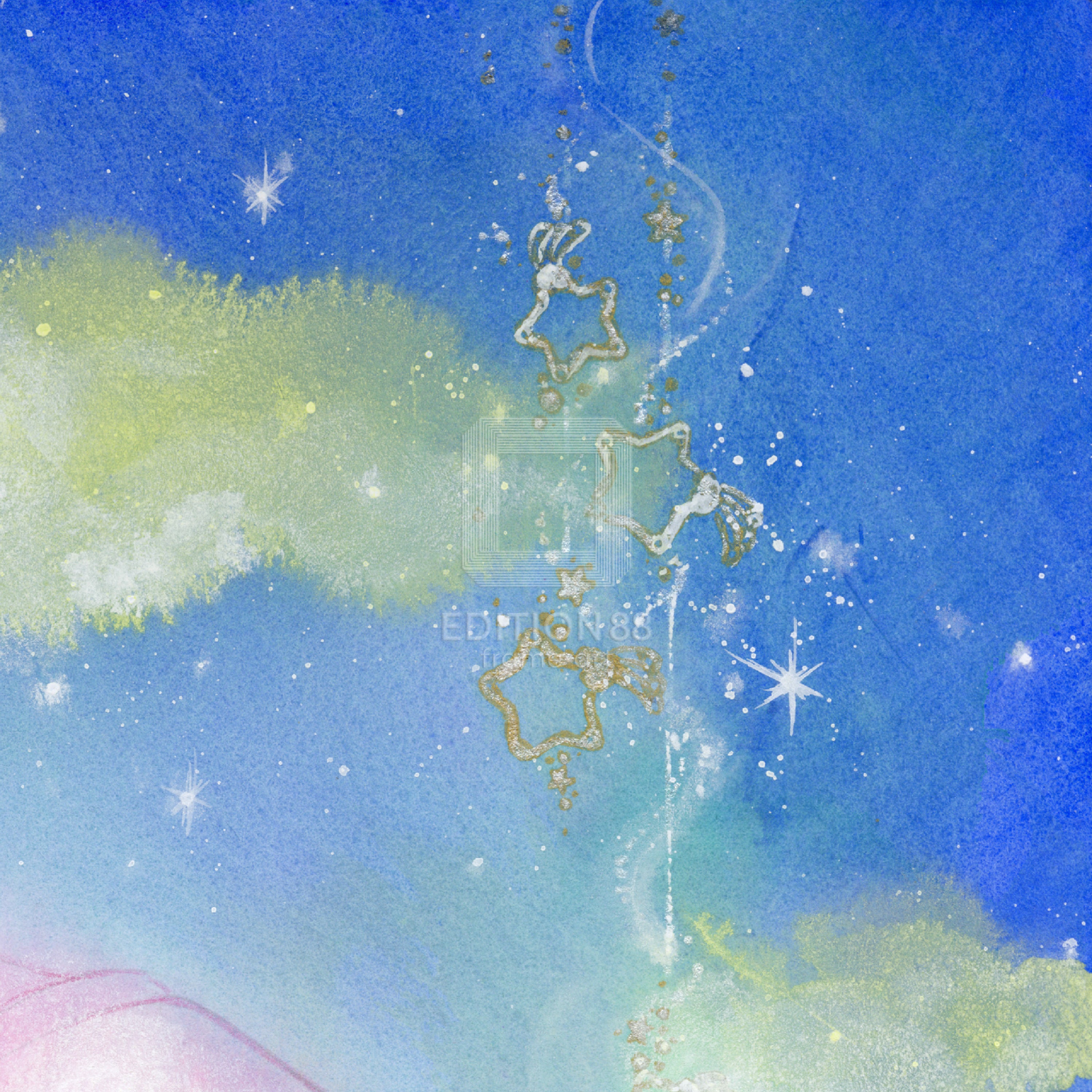 「魔法の天使クリィミーマミ」88グラフ 星降る月夜 /高田明美（直筆サイン入り / 限定100枚）