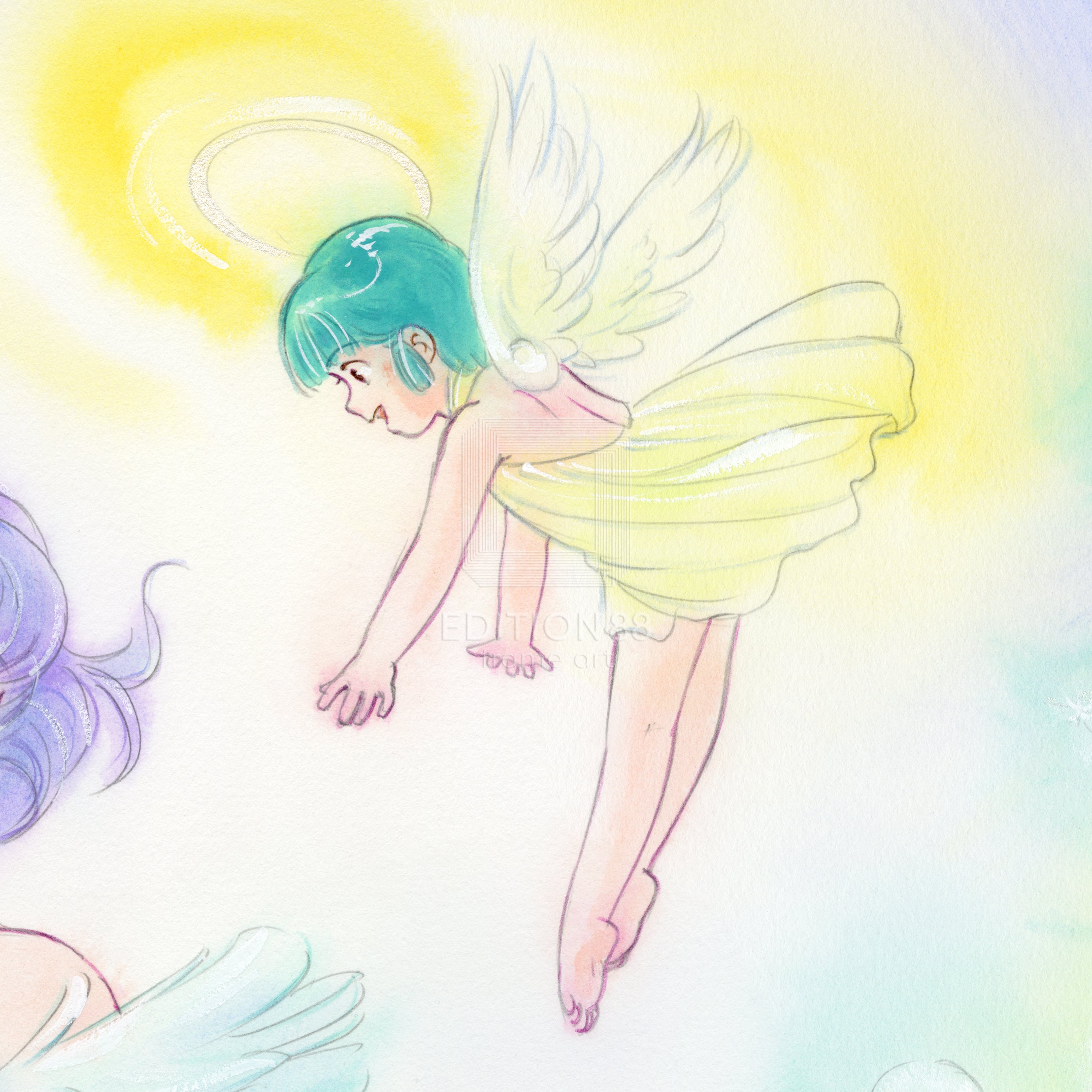 魔法の天使クリィミーマミ」 88グラフ 魔法の翼/ 高田明美（直筆サイン