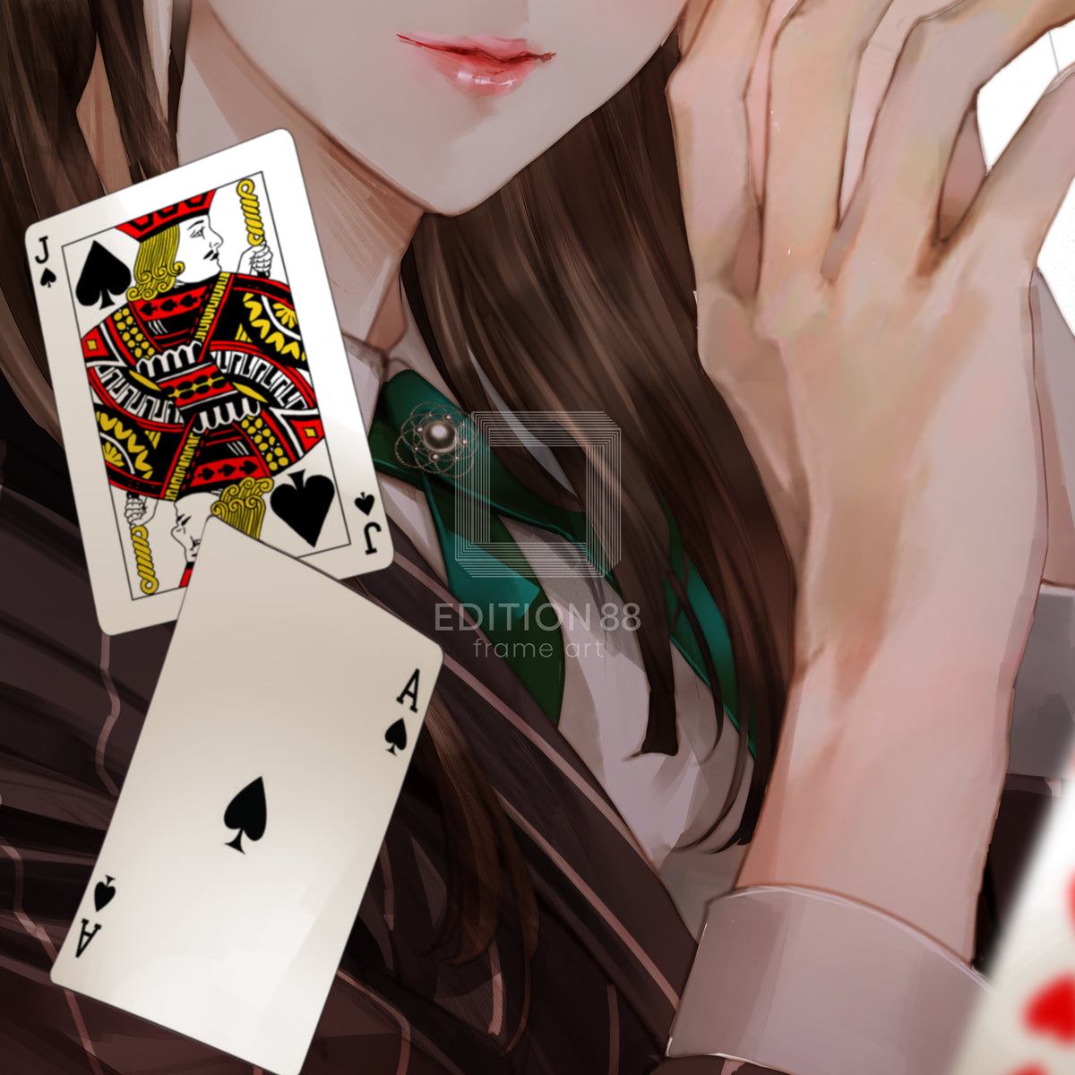 「オニキスII―公爵令嬢刑事 西有栖宮綾子―」88グラフ/清原紘（直筆サイン入り/限定100枚）