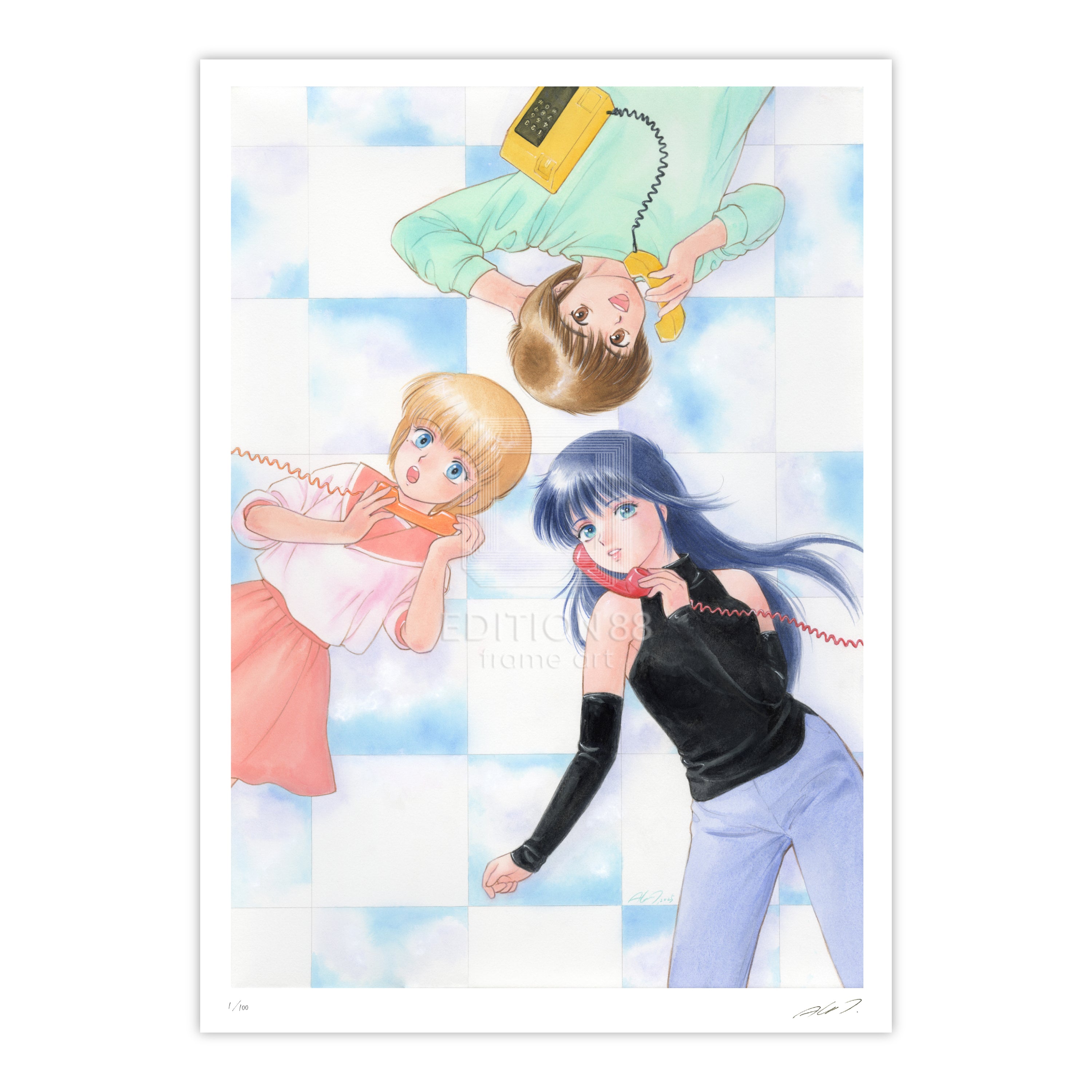 「きまぐれオレンジ☆ロード」88グラフ 21 DX/ 高田明美（直筆サイン入り / 限定100枚）