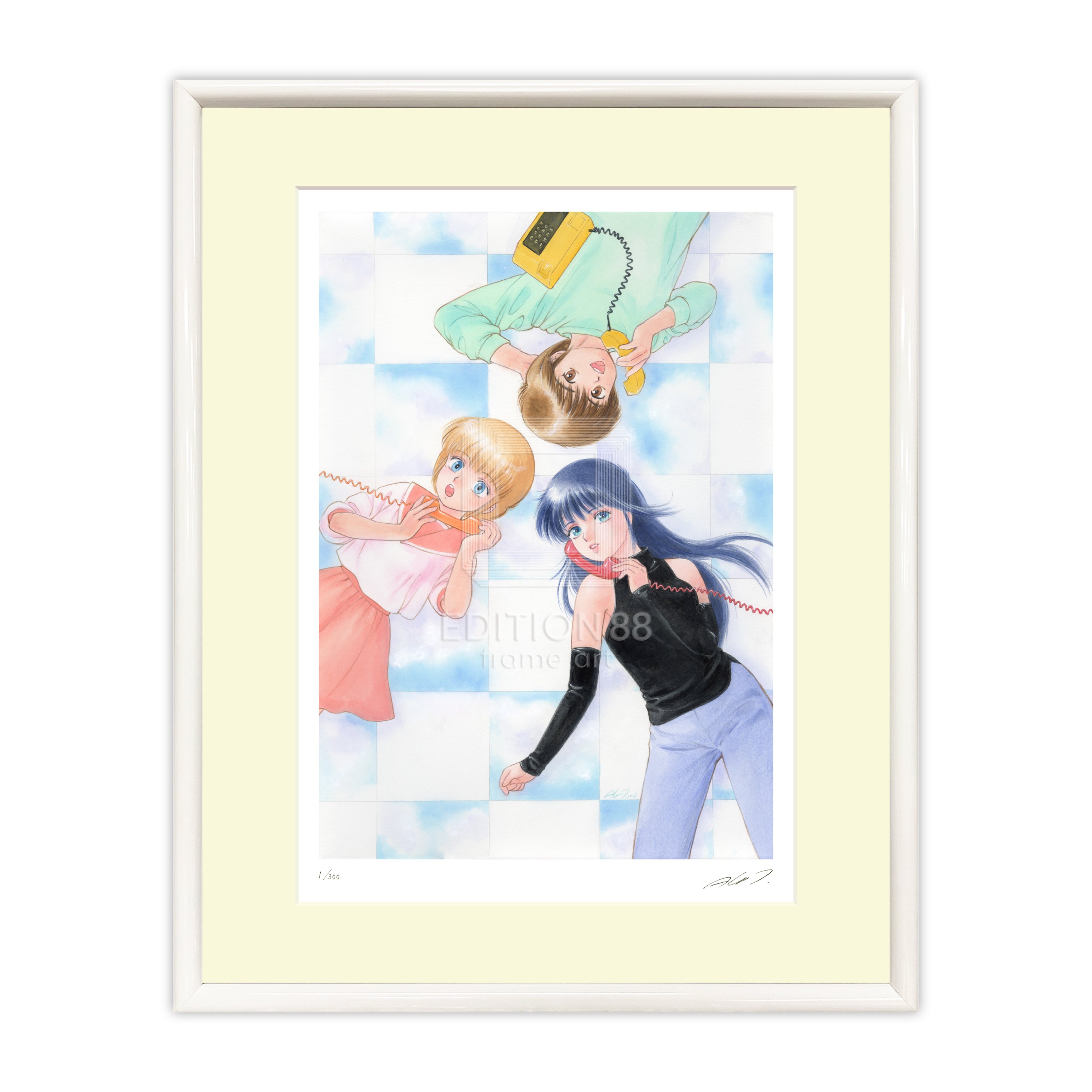 アンネームドメモリー　フィナーレイベント特典（LEDアートフレーム&色紙） アンネームドメモリー フィナーレイベント特典（LEDアート