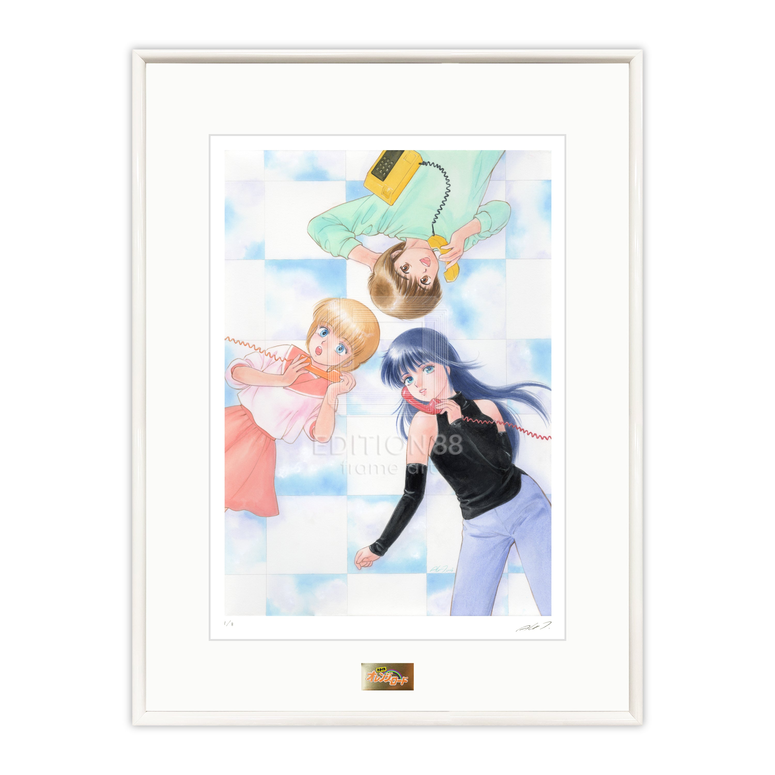 「きまぐれオレンジ☆ロード」88グラフ21 （スペシャル版）/ 高田明美（直筆サイン入り / 裏板サイン入り / 限定8枚）
