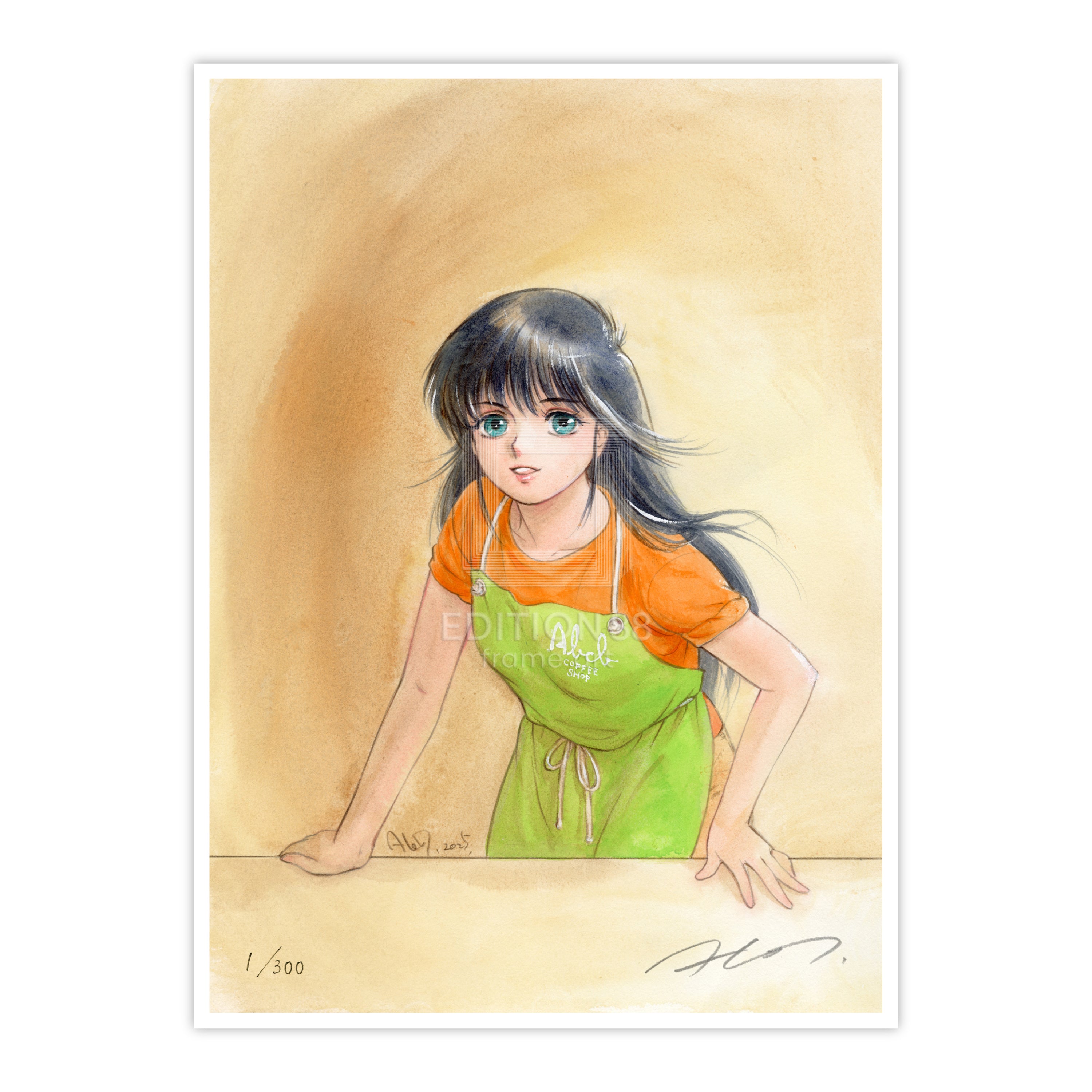 「きまぐれオレンジ☆ロード」88グラフ ミニ 27 / 高田明美（直筆サイン入り / 限定300枚）