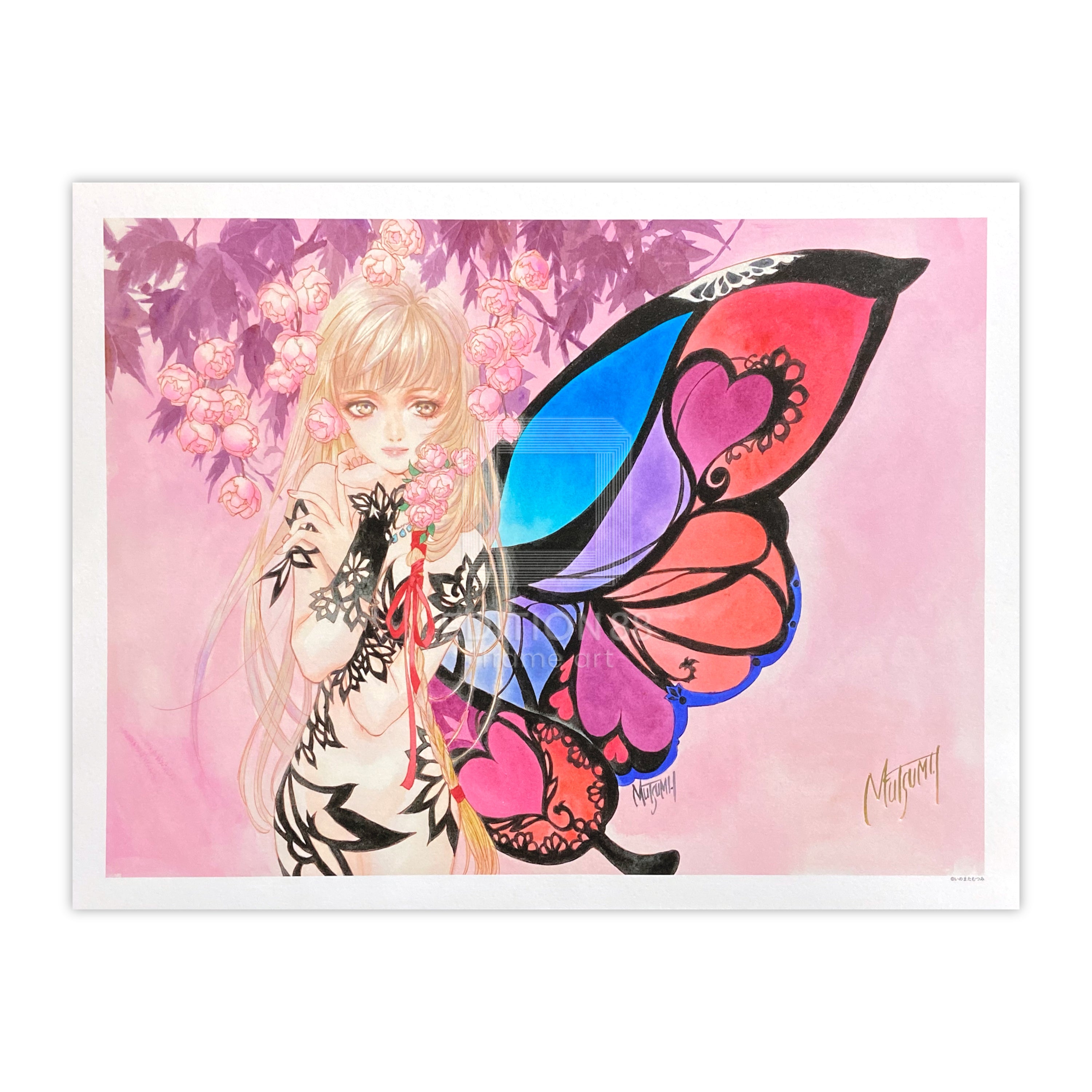 88グラフ「Papillon」 プラチナ版/いのまたむつみ（箔押しサイン入り）