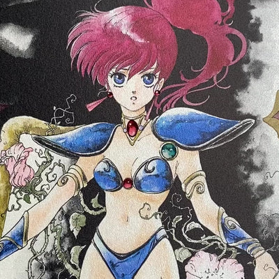 幻夢戦記レダ」88グラフ3 プラチナ版/いのまたむつみ（箔押しサイン入り）