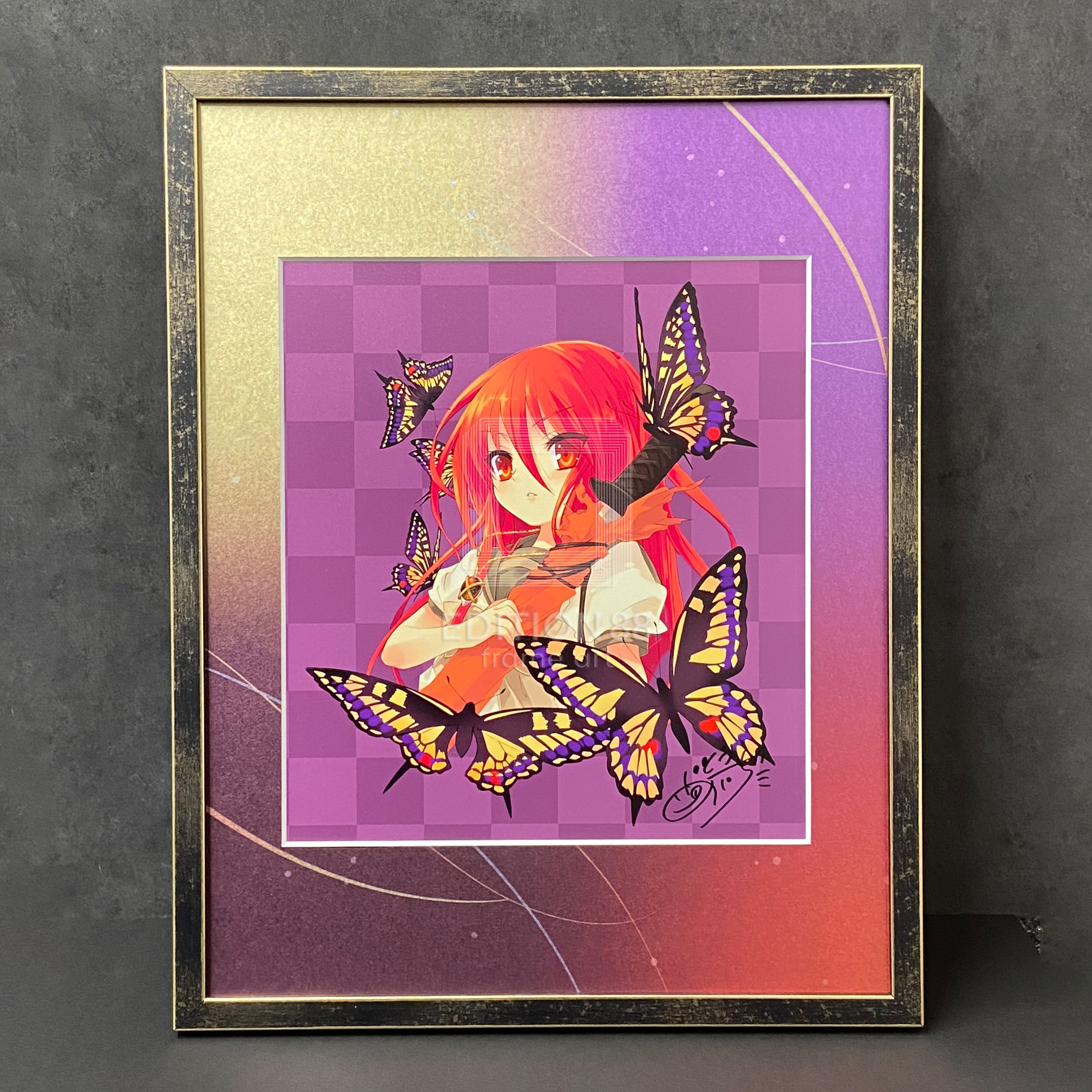 「灼眼のシャナ」88グラフ12（いとうのいぢ画集 華焔 カバーイラスト）プラチナ版/ いとうのいぢ（直筆サイン入り/限定20枚）