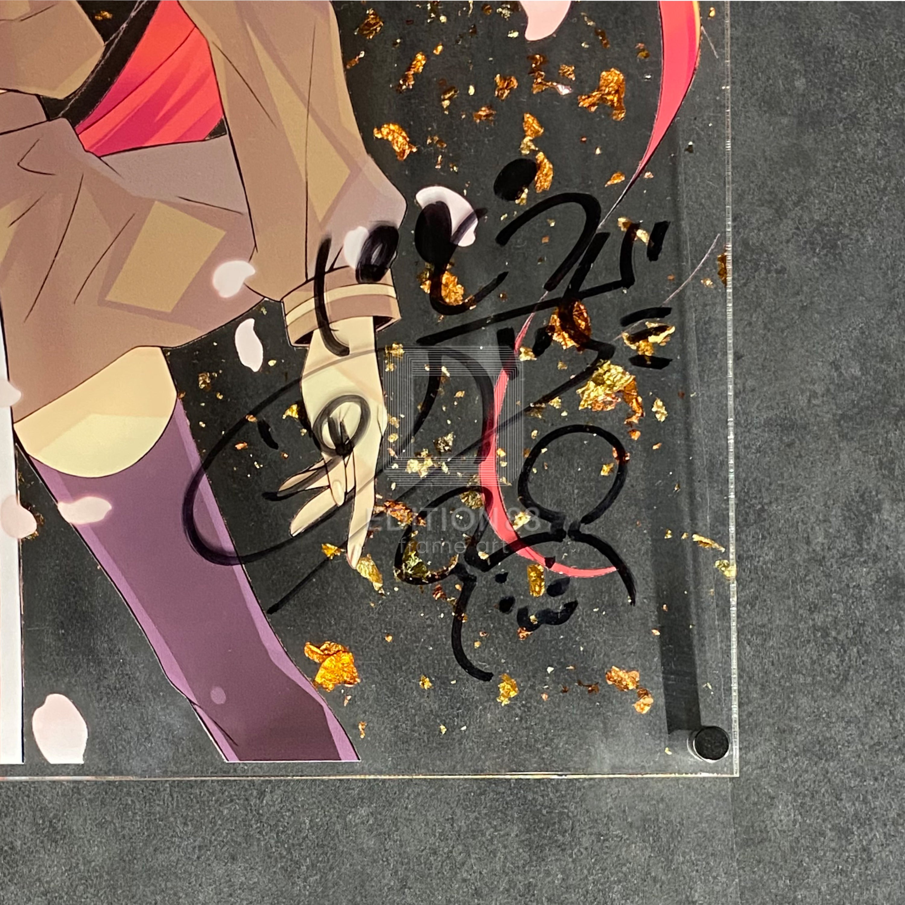 「灼眼のシャナ」88グラフ3（「灼眼のシャナS Ⅲ」カバーイラスト）アクリル仕様/ いとうのいぢ（直筆サイン入り/限定8枚）