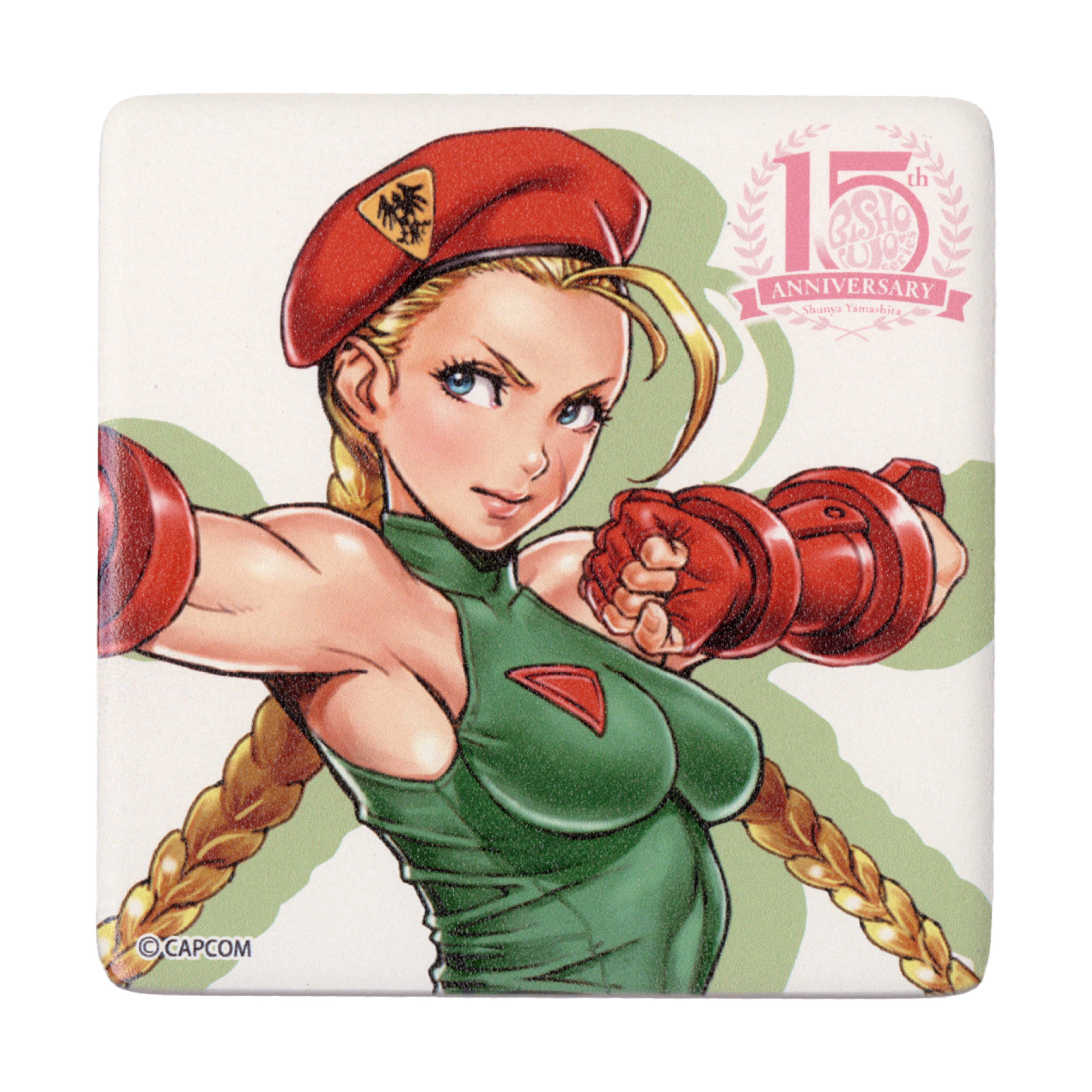 「STREET FIGHTER 美少女」アートタイル　キャミィ/ 山下しゅんや