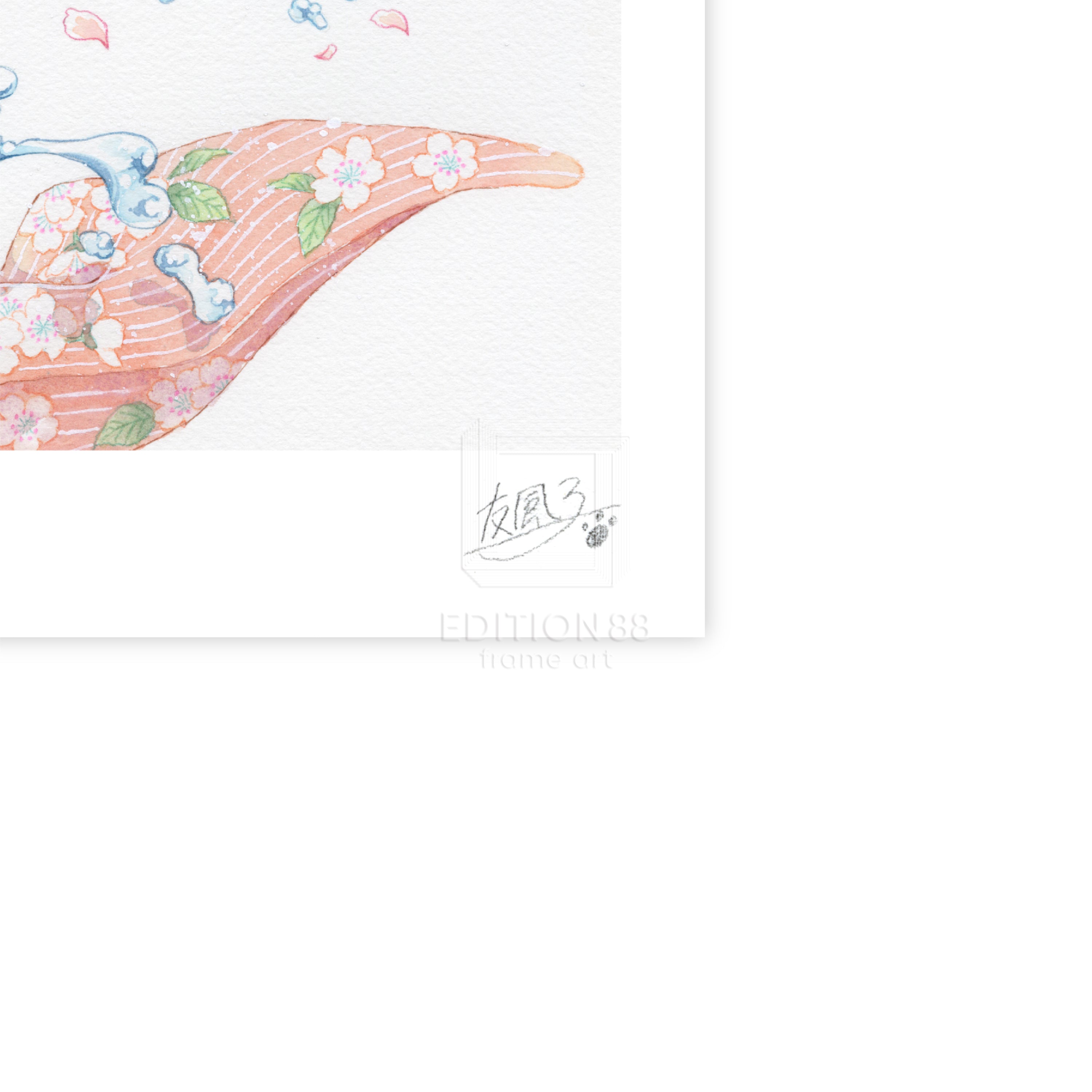 88グラフ1 『澪』 プラチナ版 / 友風子（直筆サイン＆作家手彩入り/限定8枚）