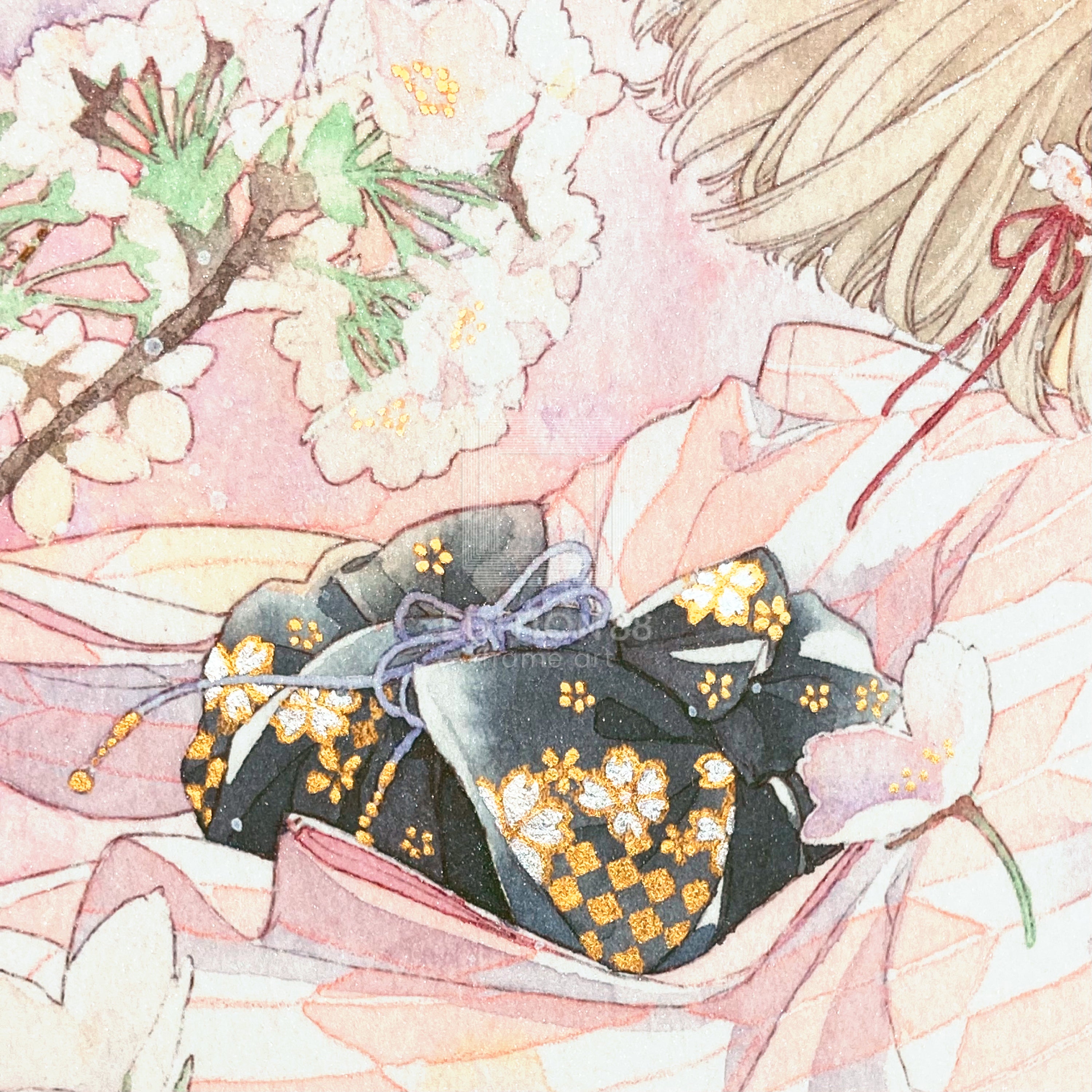 88グラフ2 『出会いと別れ』 プラチナ版 / 友風子（直筆サイン＆作家手彩入り/限定8枚）