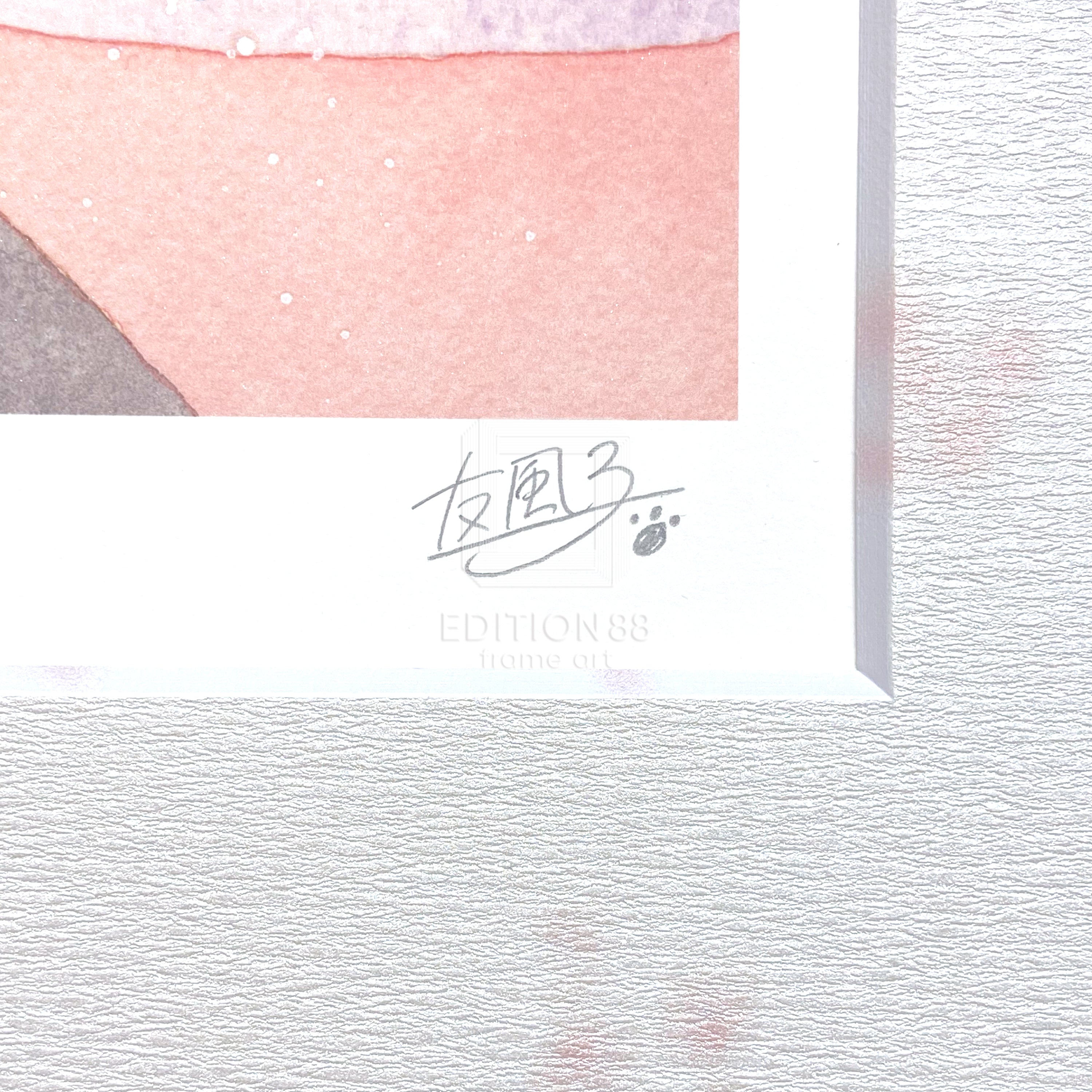 88グラフ5 『花見酒』 プラチナ版 / 友風子（直筆サイン＆作家手彩入り/