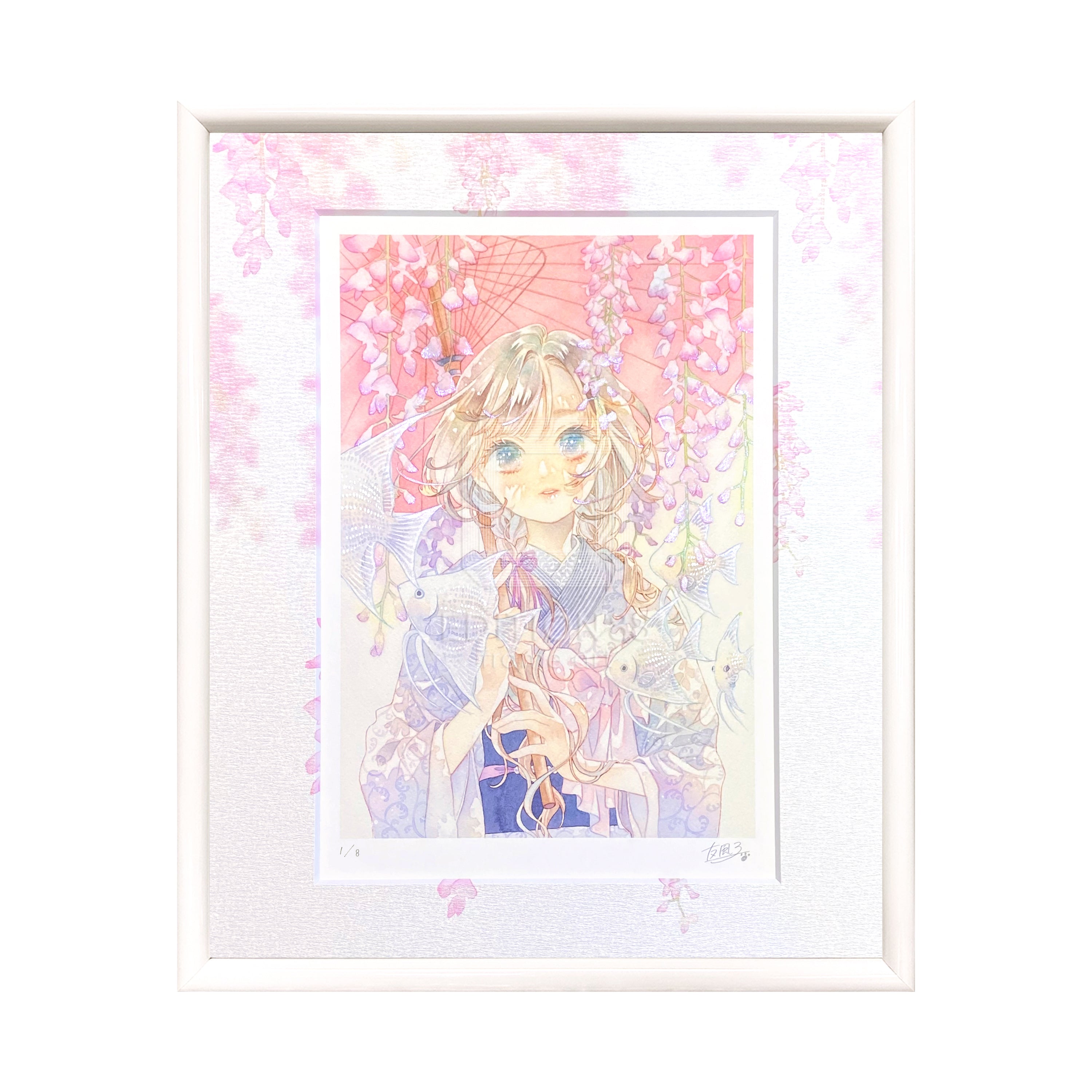 88グラフ6 『藤』 プラチナ版 / 友風子（直筆サイン＆作家手彩入り/限定