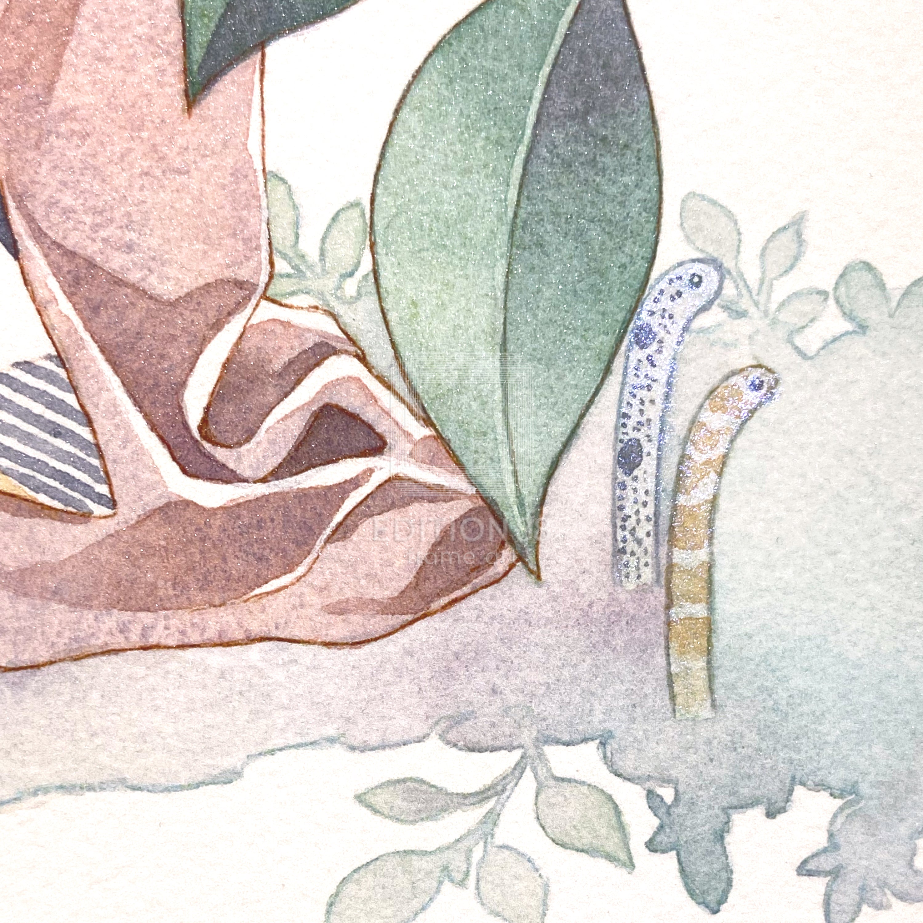 88グラフ7 『山茶花』 プラチナ版 / 友風子（直筆サイン＆作家手彩入り/限定8枚）