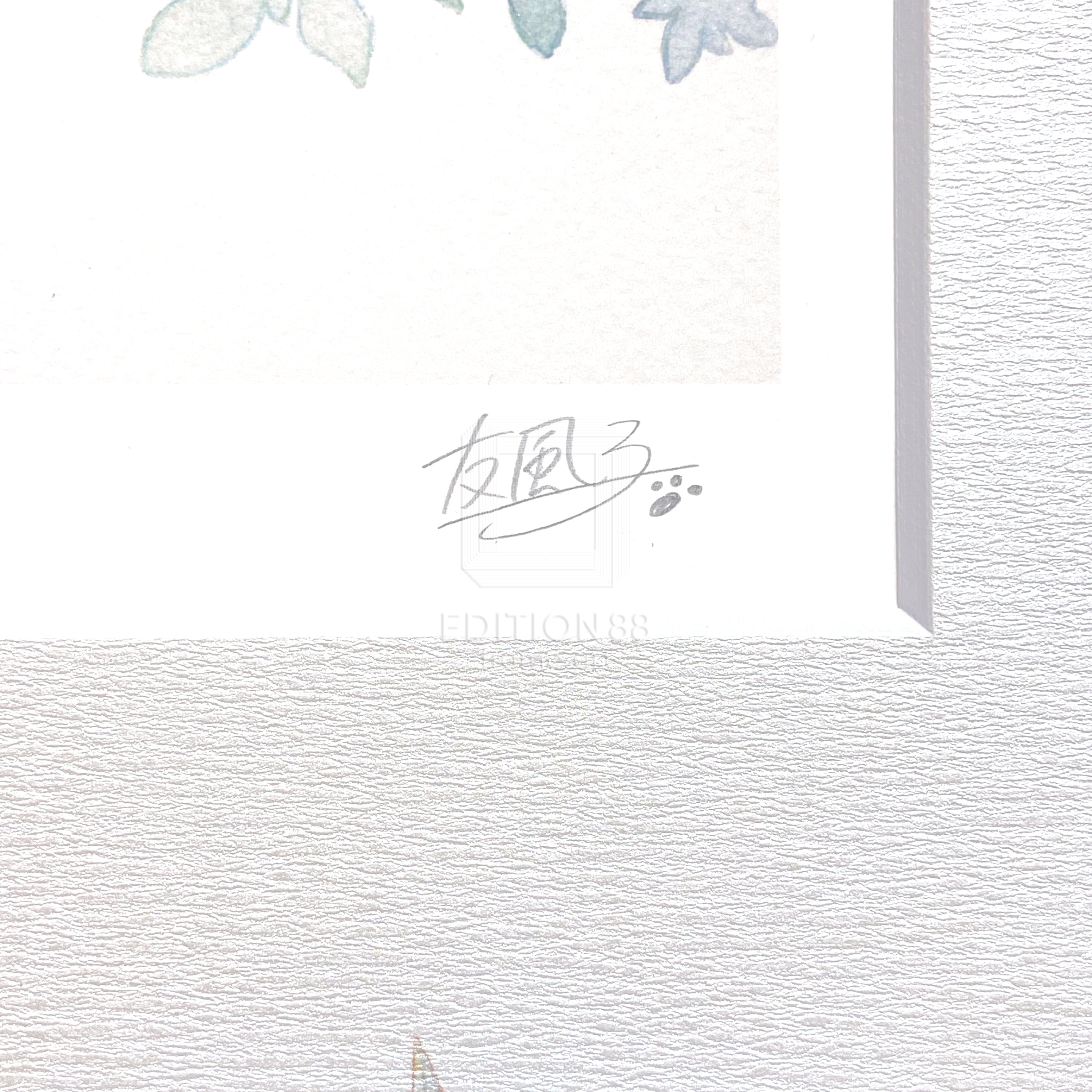 88グラフ7 『山茶花』 プラチナ版 / 友風子（直筆サイン＆作家手彩入り