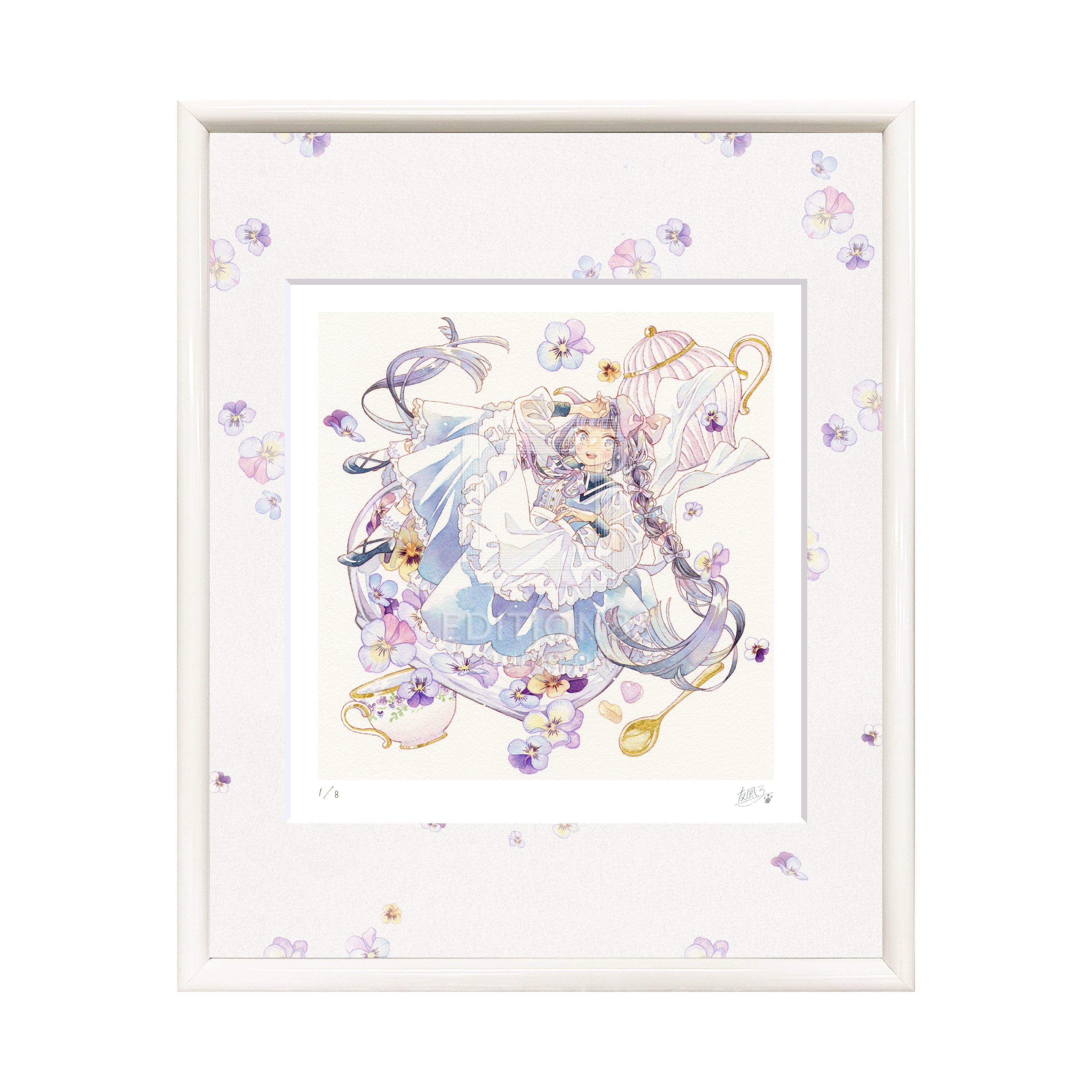 88グラフ8 『お茶会と砂糖漬け』 プラチナ版 / 友風子（直筆サイン