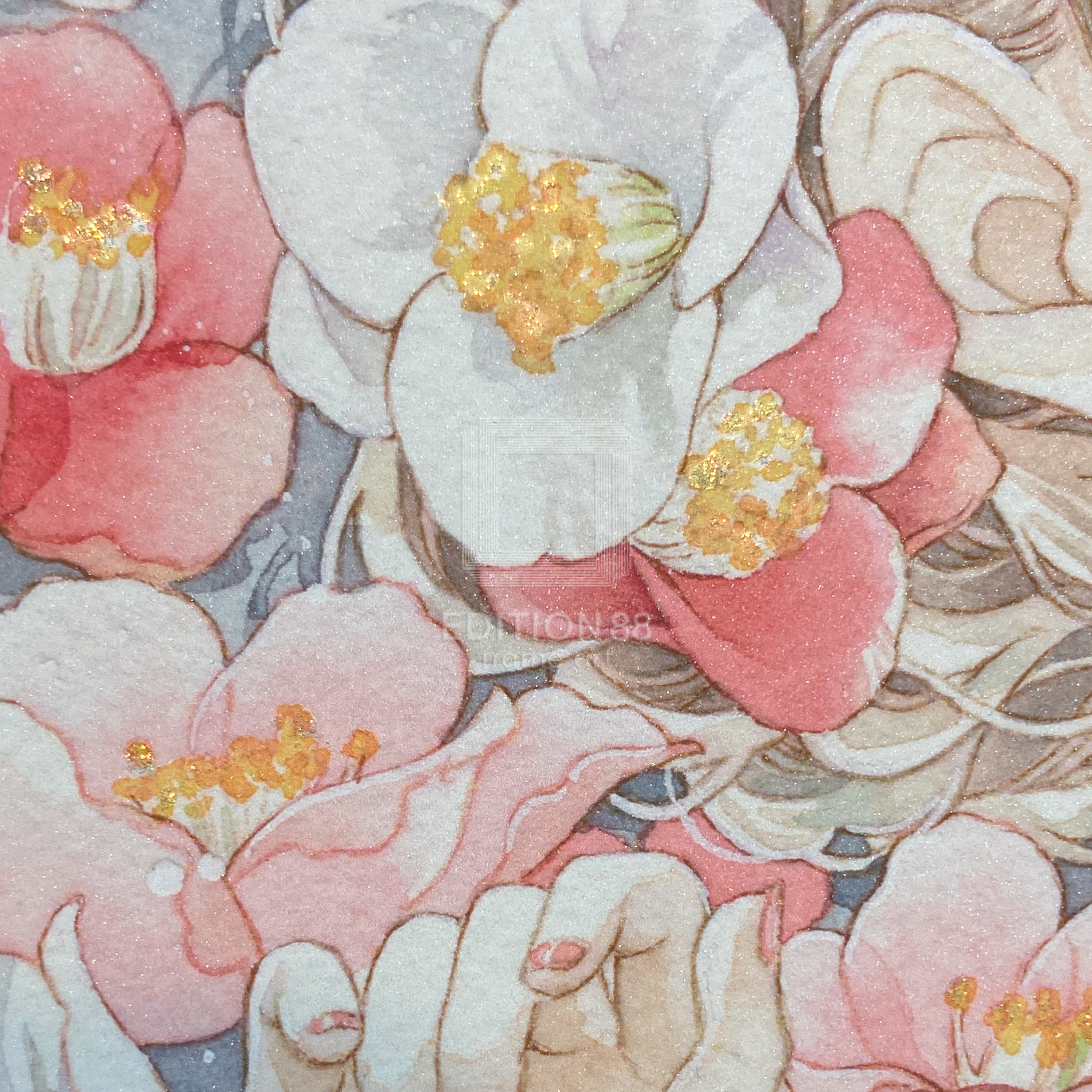 88グラフ10 『椿』 / 友風子（直筆サイン・工房手彩入り/限定20枚）