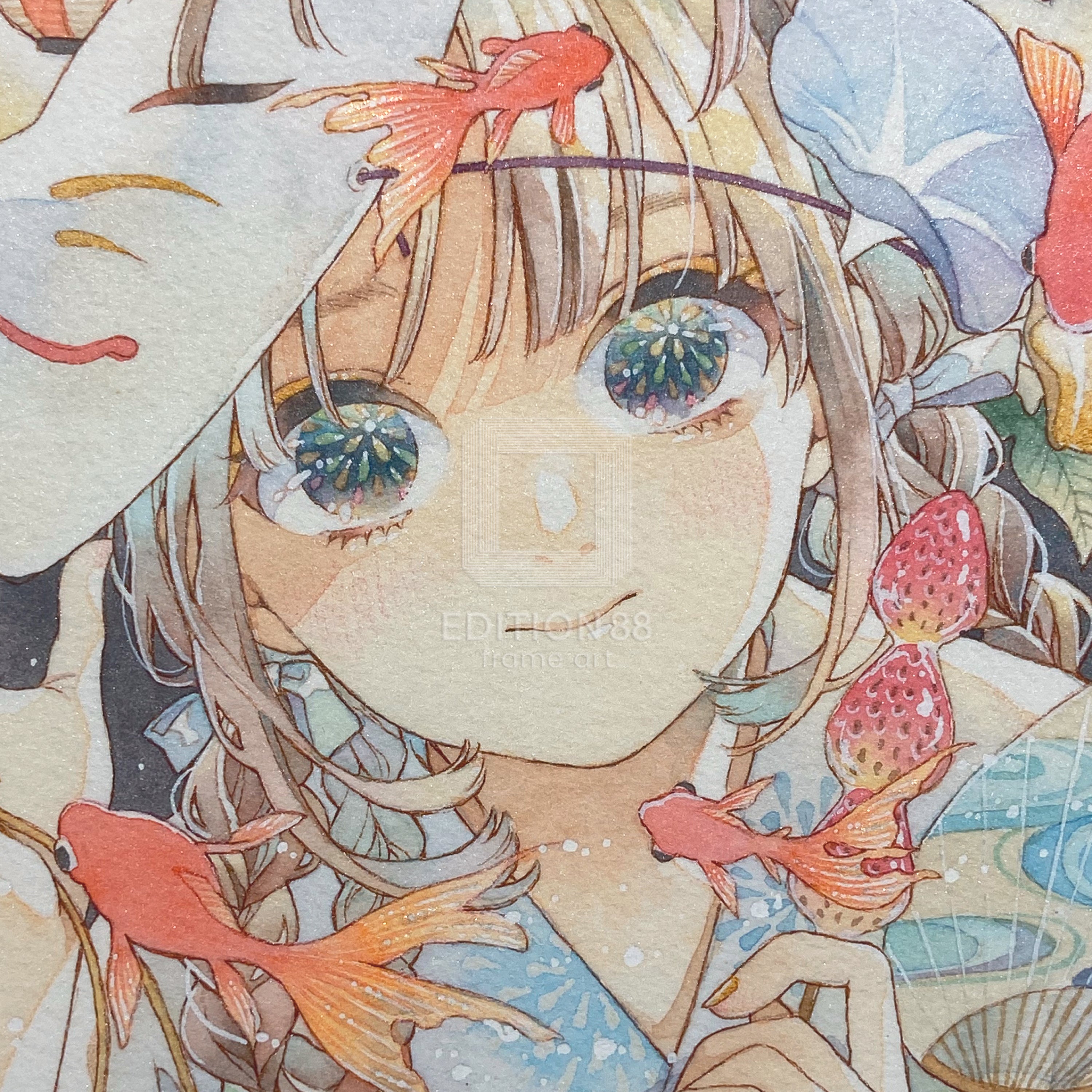 88グラフ11『夏祭り』 / 友風子（直筆サイン・工房手彩入り/限定20枚）