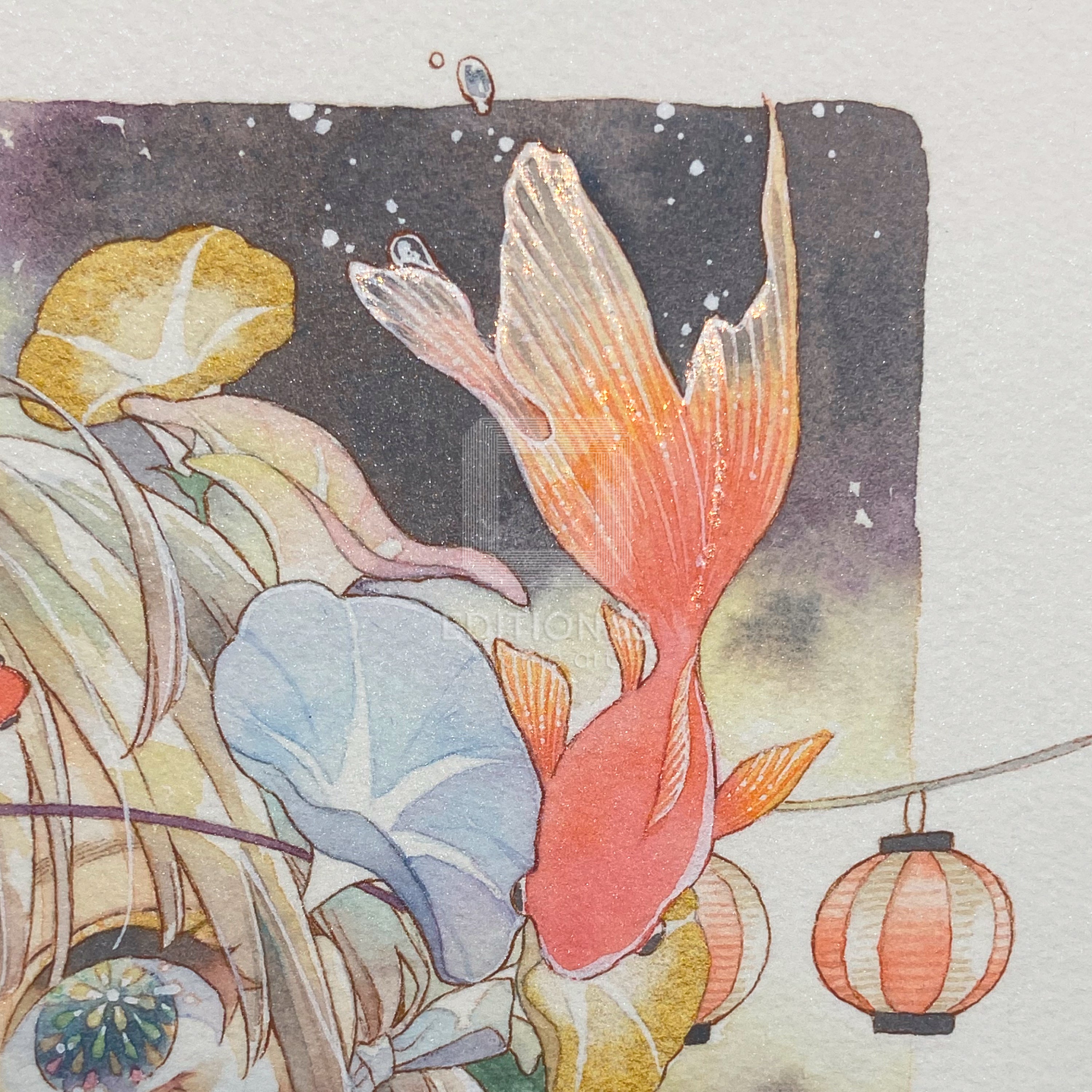 88グラフ11『夏祭り』 / 友風子（直筆サイン・工房手彩入り/限定20枚）