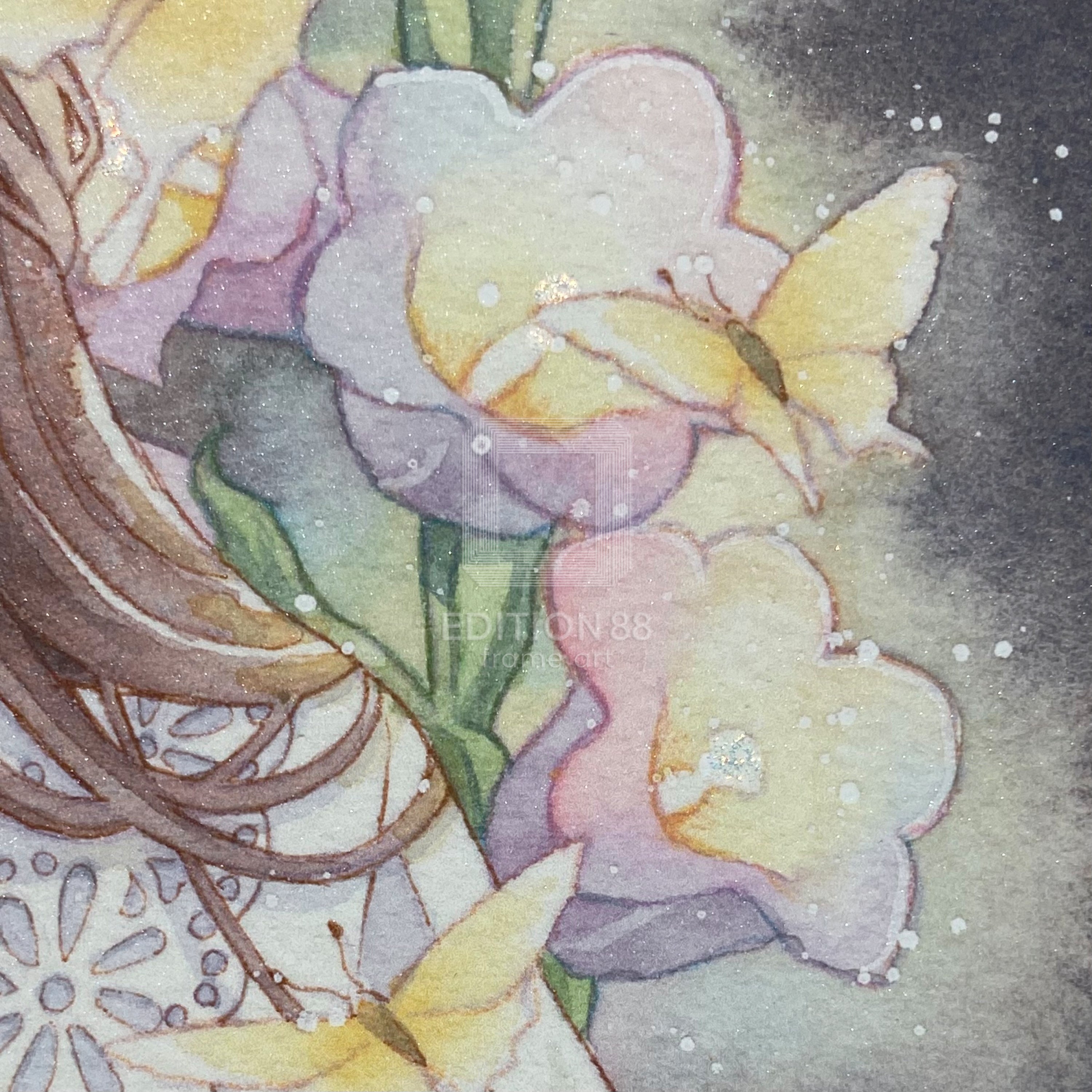 88グラフ13 『花のランプ』 / 友風子（直筆サイン・工房手彩入り/限定20