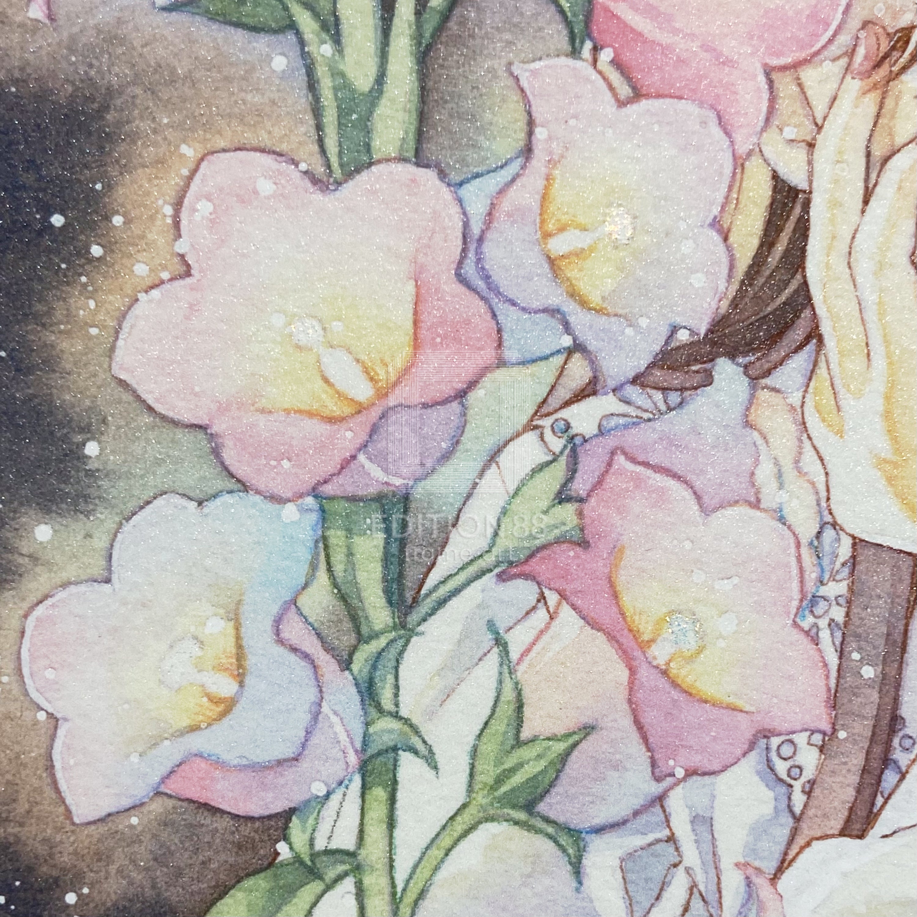 88グラフ13 『花のランプ』 / 友風子（直筆サイン・工房手彩入り/限定20枚）