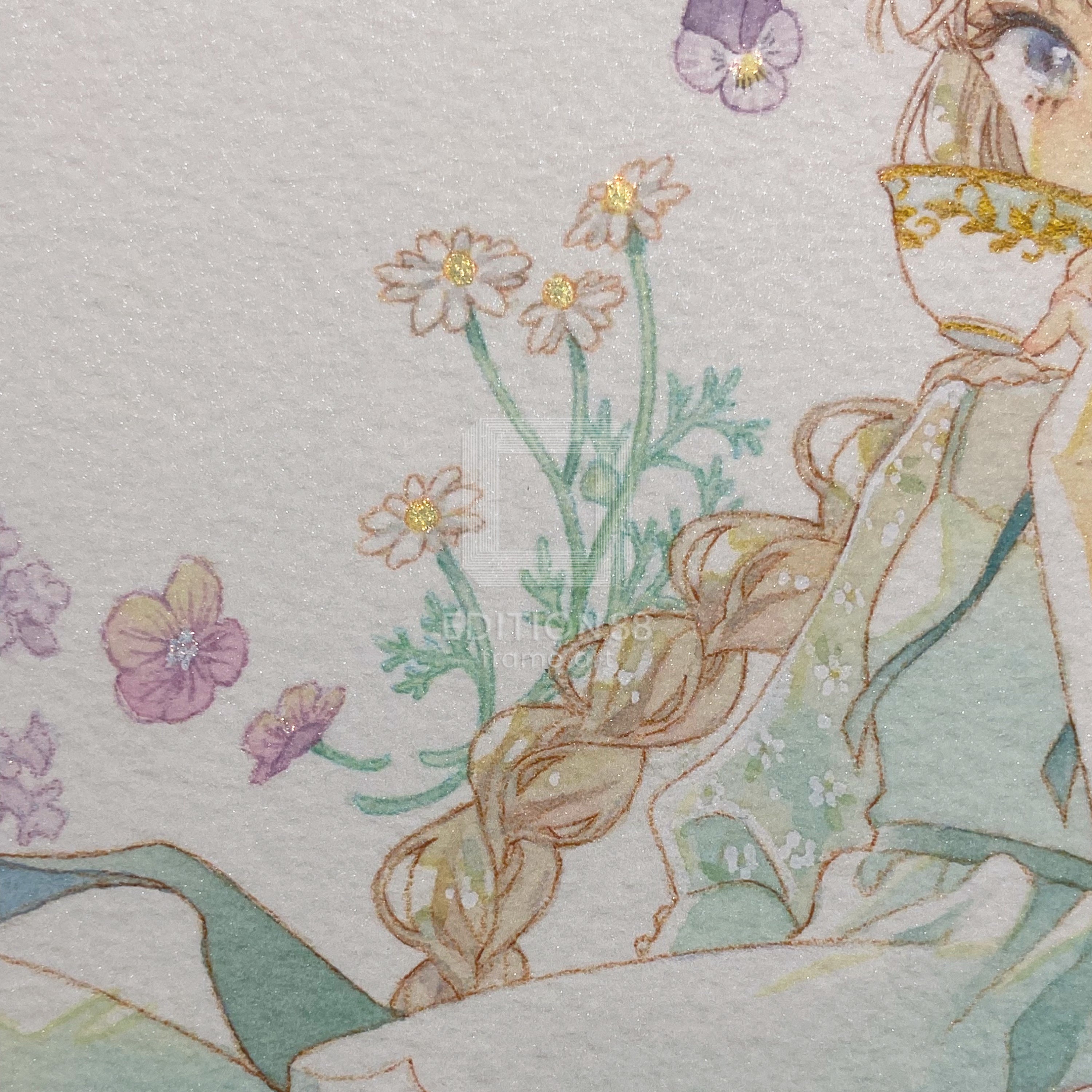 88グラフ16 『Tea Time』 / 友風子（直筆サイン・工房手彩入り/限定20枚）