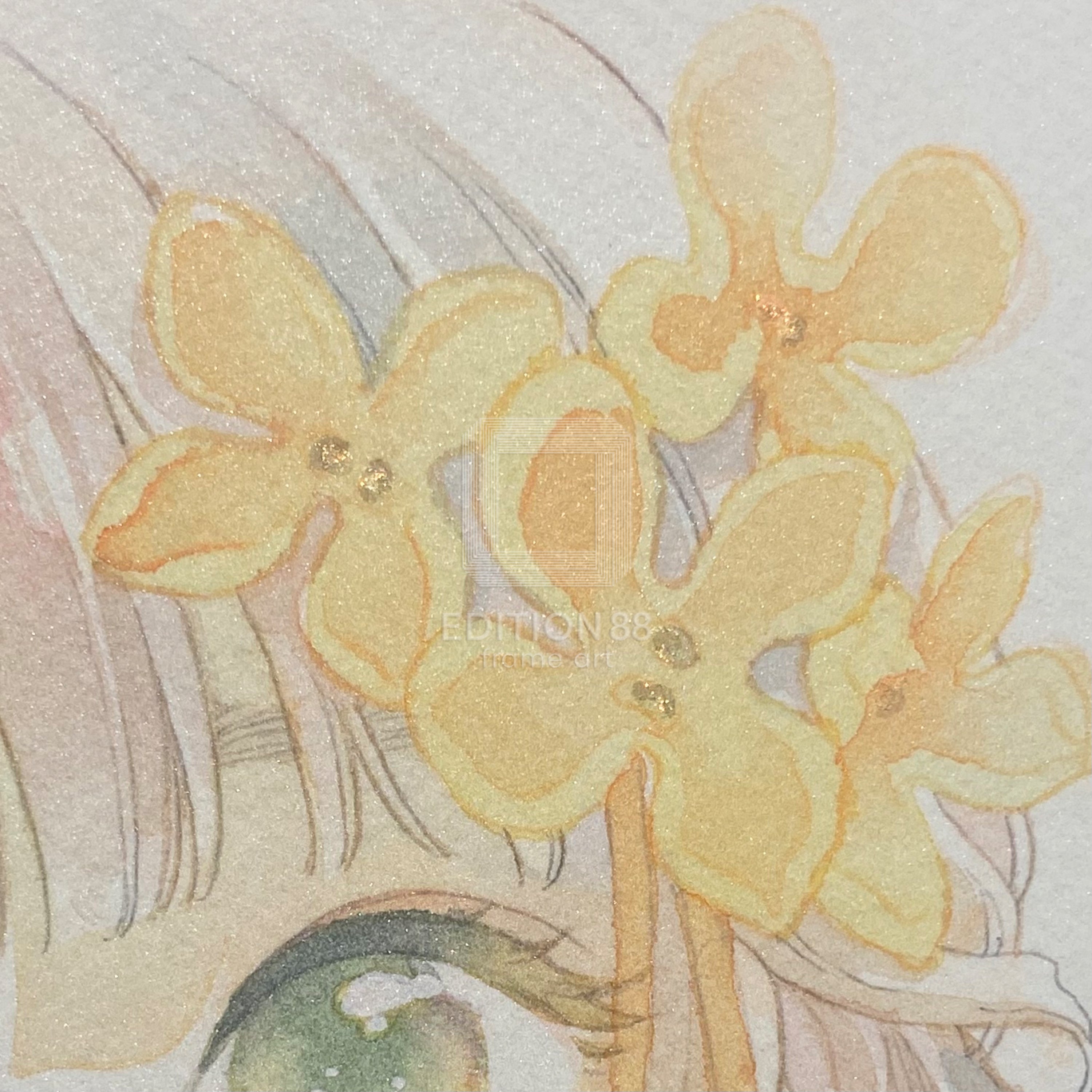 88グラフ ミニ17 『金木犀』 / 友風子（直筆サイン・工房手彩入り/限定20枚）