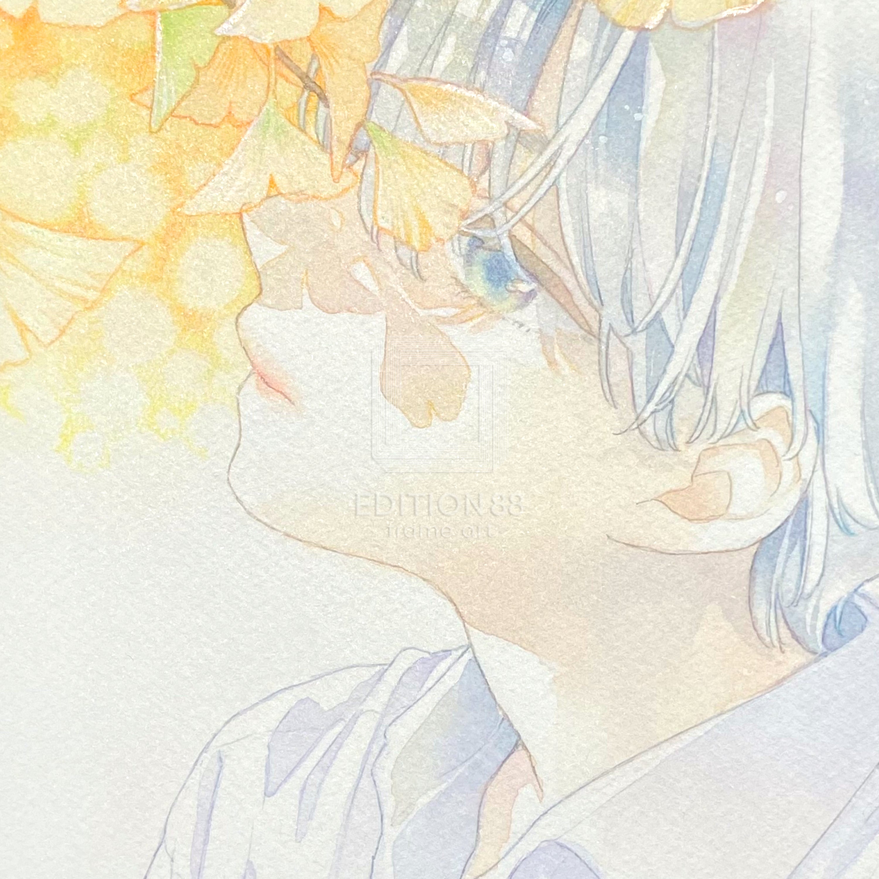 88グラフ ミニ18 『銀杏』 / 友風子（直筆サイン・工房手彩入り/限定20枚）