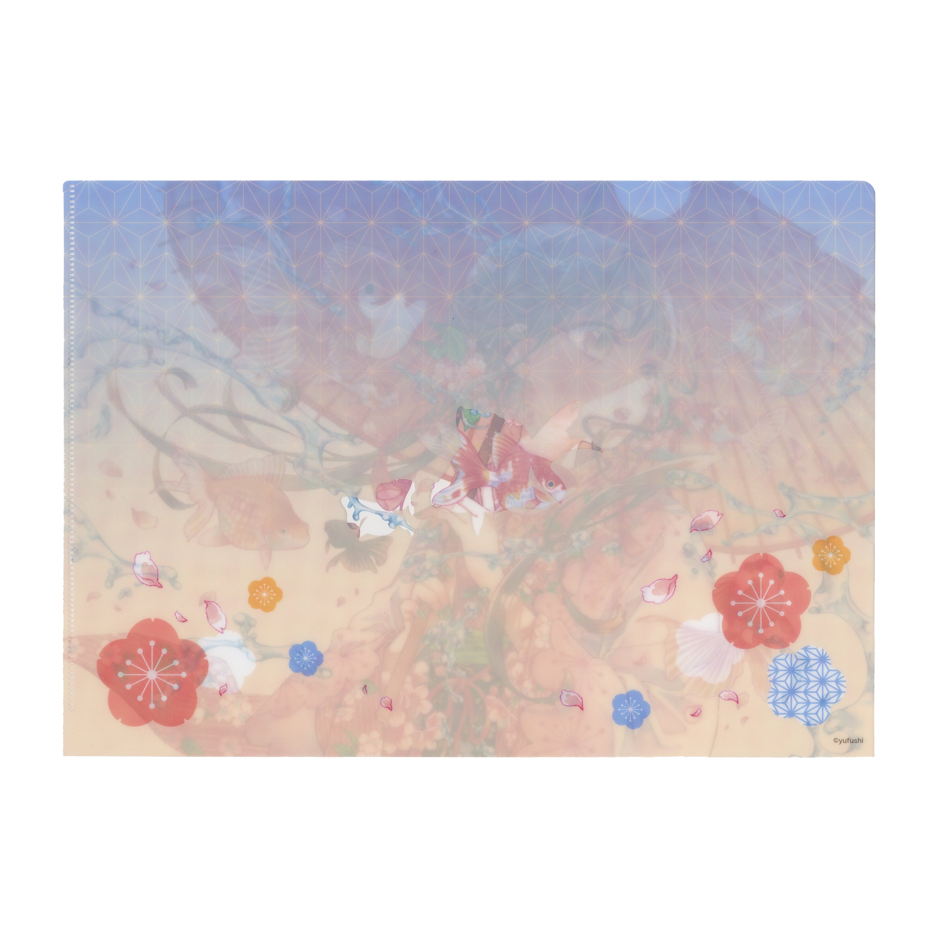 アート付きクリアファイル（澪）/ 友風子