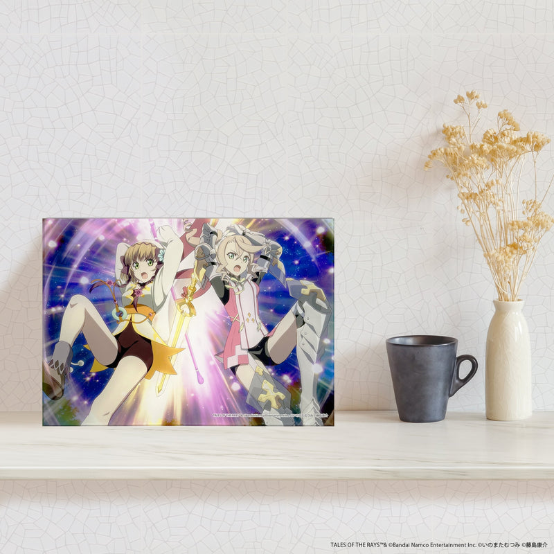 アクリルボード レイア＆アリーシャ/『テイルズ オブ ザ レイズ』 アクリルボード Edition88