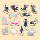 アクリルキーホルダー（くろまめ２）/純喫茶ねこ アクリルキーホルダー Edition88 