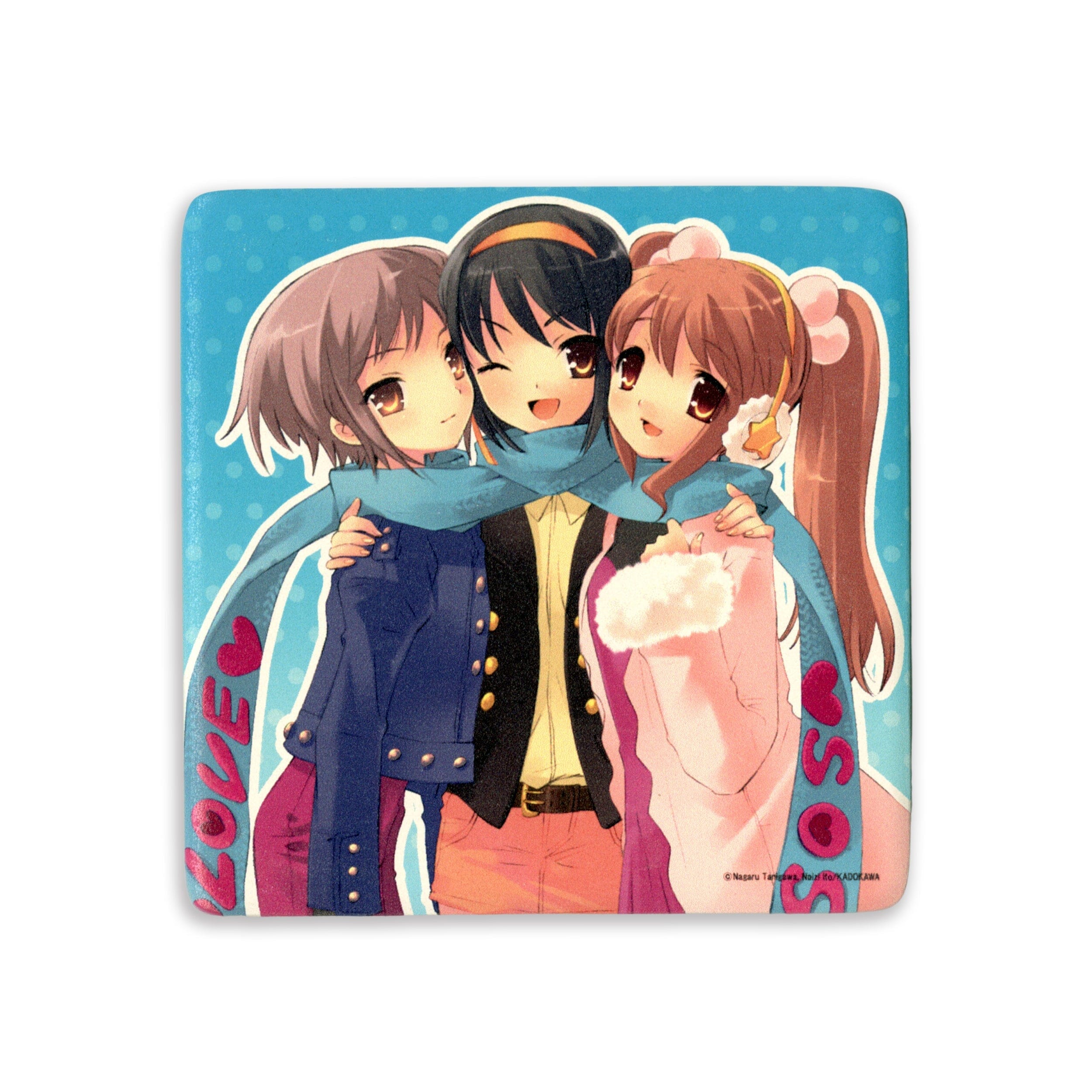 アートタイル3（ハルヒ・みくる・有希）/涼宮ハルヒシリーズ アートタイル Edition88 