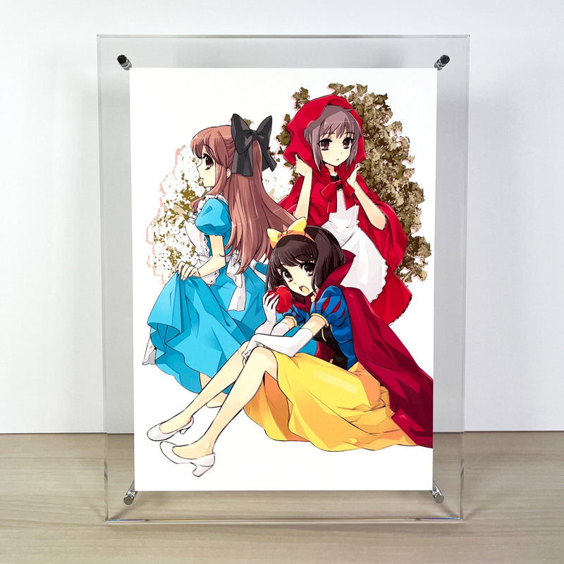 アクリルレイヤーアート2（ハルヒ・みくる・有希） / 涼宮ハルヒシリーズ アクリル Edition88 