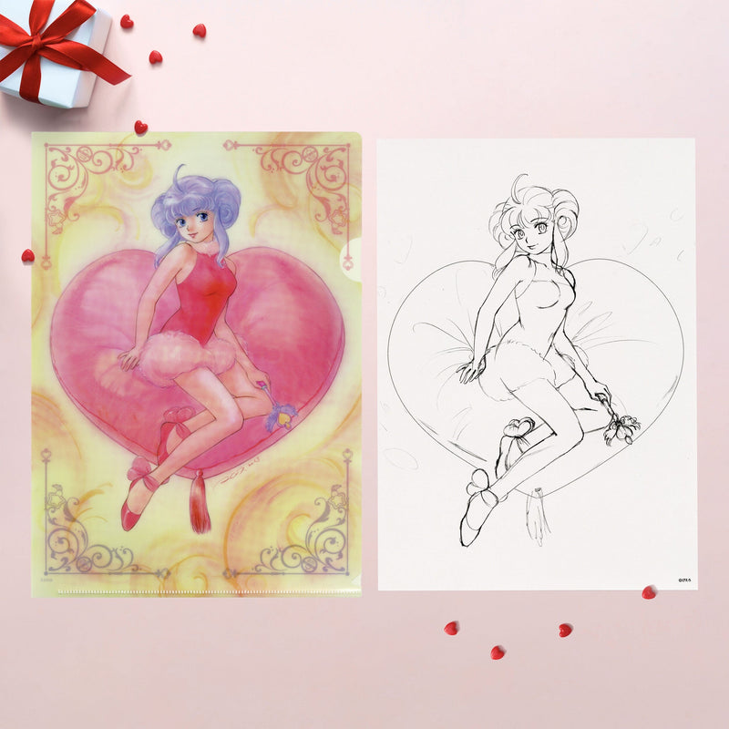 アート付きクリアファイル（Fluffy Sweetheart）/ 魔法の天使 クリィミーマミ クリアファイル Edition88 
