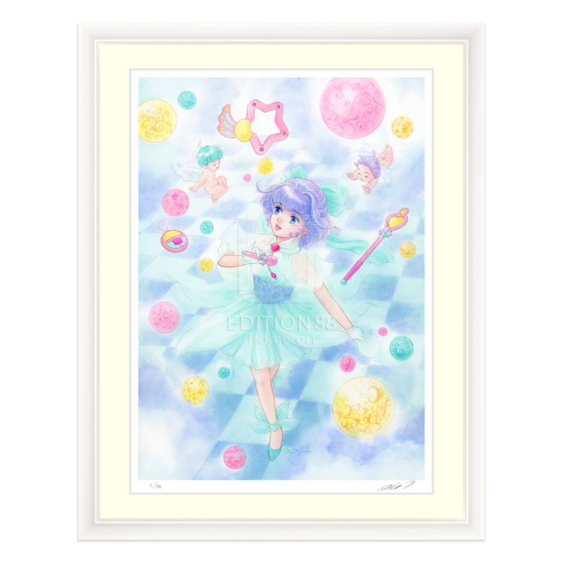 「魔法の天使 クリィミーマミ」 版画 クリィミークリスマス2020 /高田明美（直筆サイン入り / 限定100枚） 版画 Edition88 