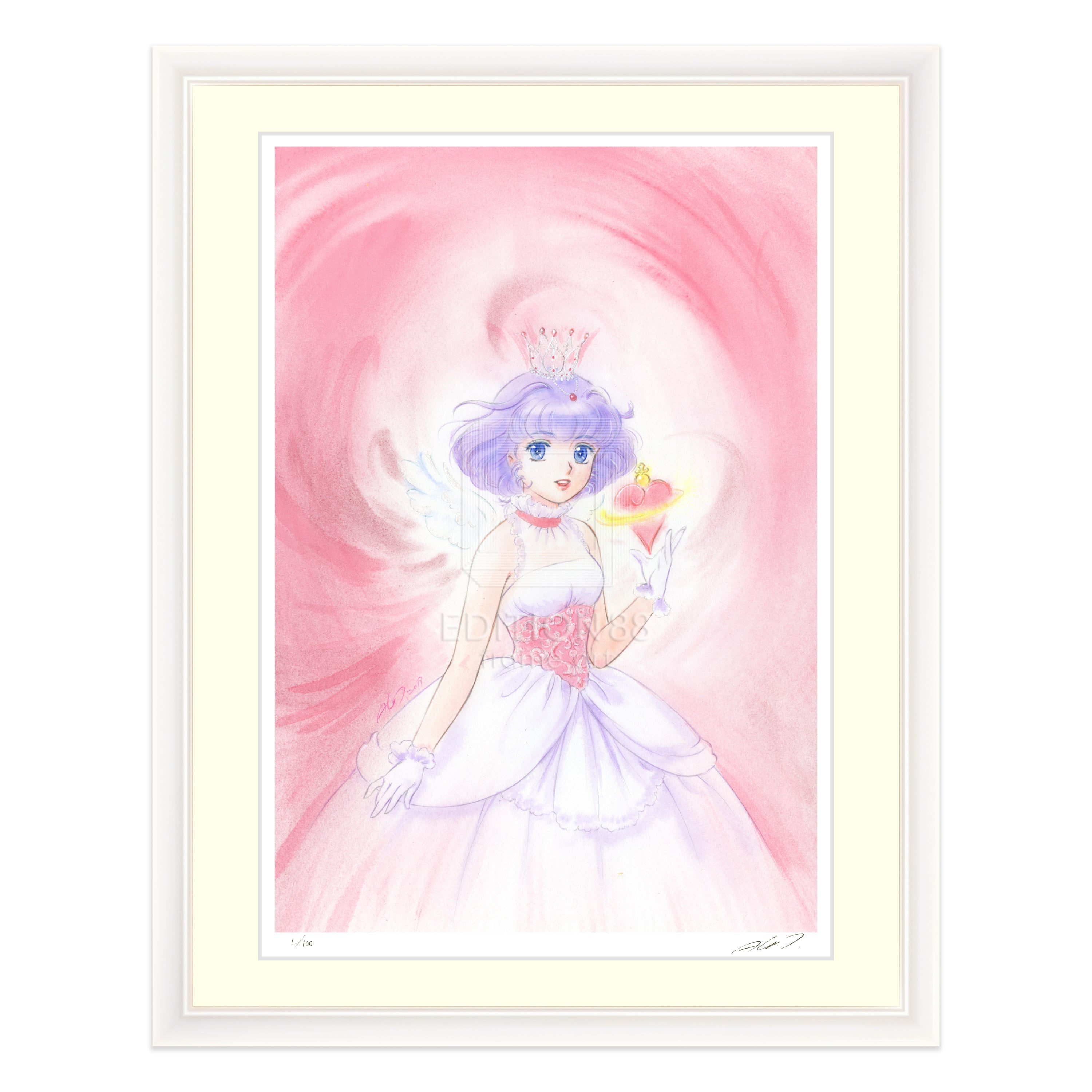 魔法の天使 クリィミーマミ」88グラフ Pink Coronet /高田明美（直筆 
