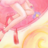 「魔法の天使 クリィミーマミ」版画 Fluffy Sweetheart /高田明美（直筆サイン入り / 限定100枚） 版画 Edition88 